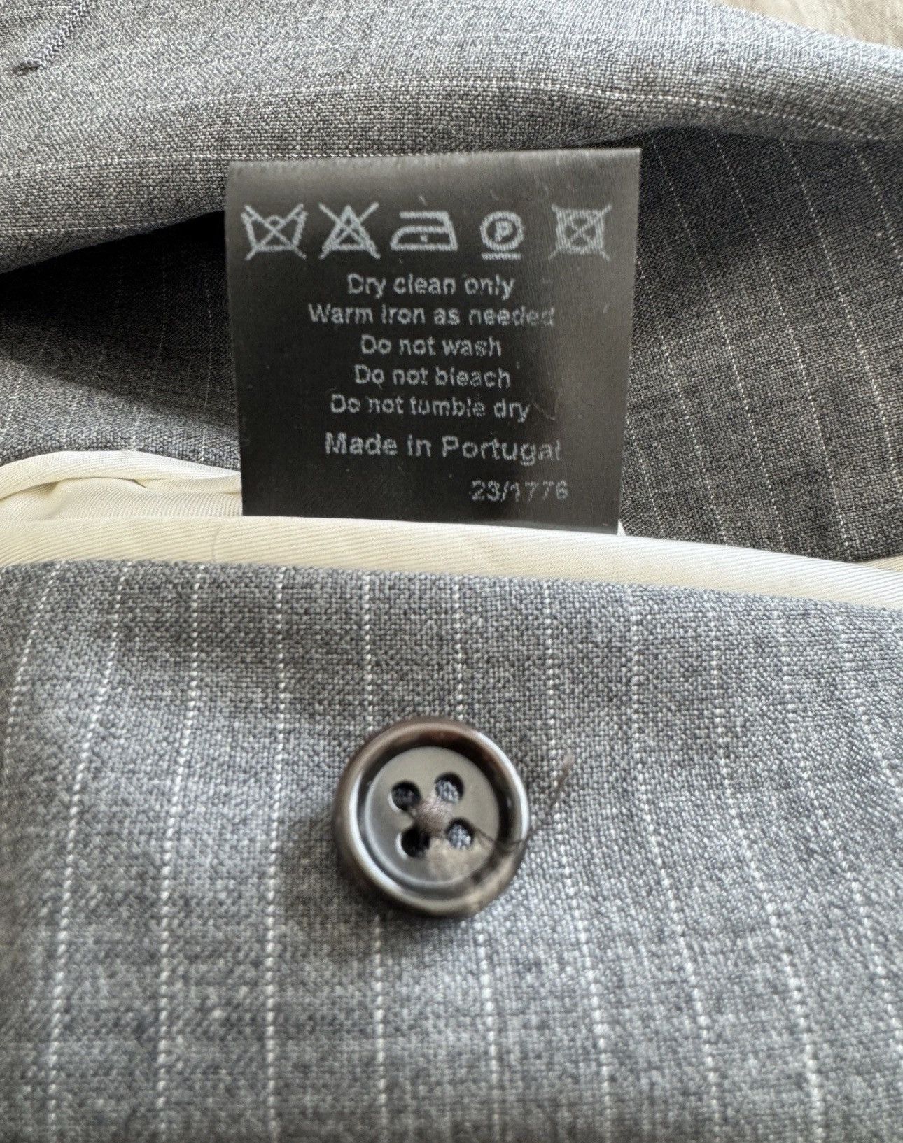 Todd Snyder $598 Grey Wool Pinstripe Sutton Blazer Sport Jacket Size 40L - 7 Thumbnail