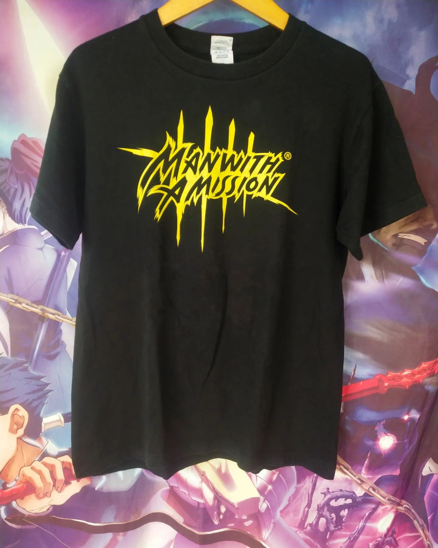Band Tees Man With A Mission Play What You Want Tour 2014 Band Tee Size US M / EU 48-50 / 2 - 1 Thumbnail