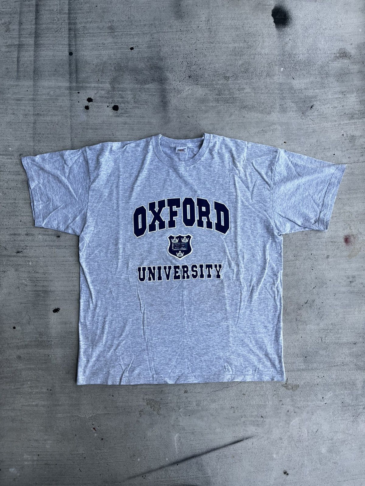 Fruit Of The Loom × Vintage Oxford University Crest Tee – Fruit of the Loom XL Size US XL / EU 56 / 4 - 1 Thumbnail