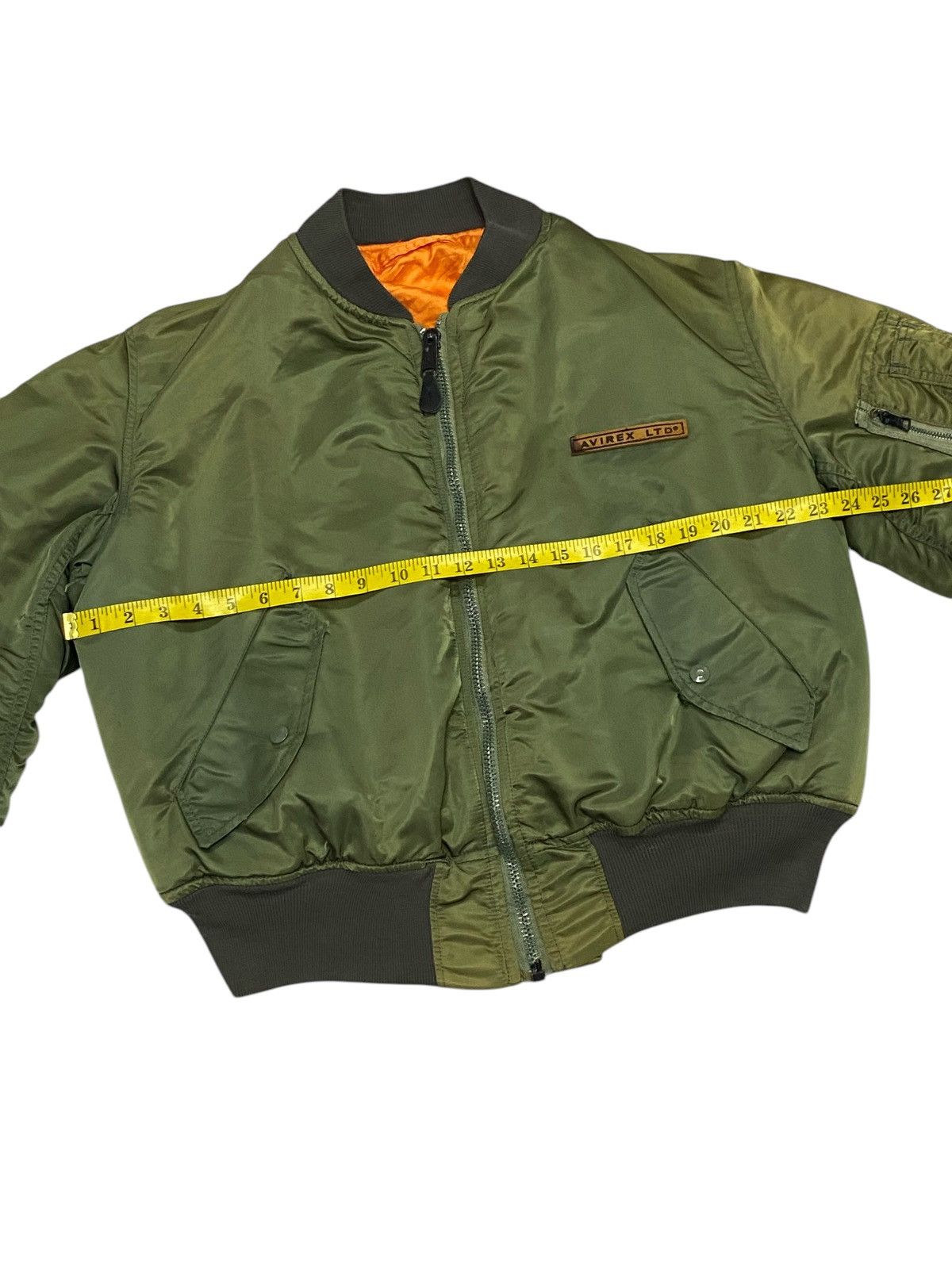 Avirex Vintage Avirex MA-1 Sun Faded Bomber Jacket Size US L / EU 52-54 / 3 - 13 Thumbnail