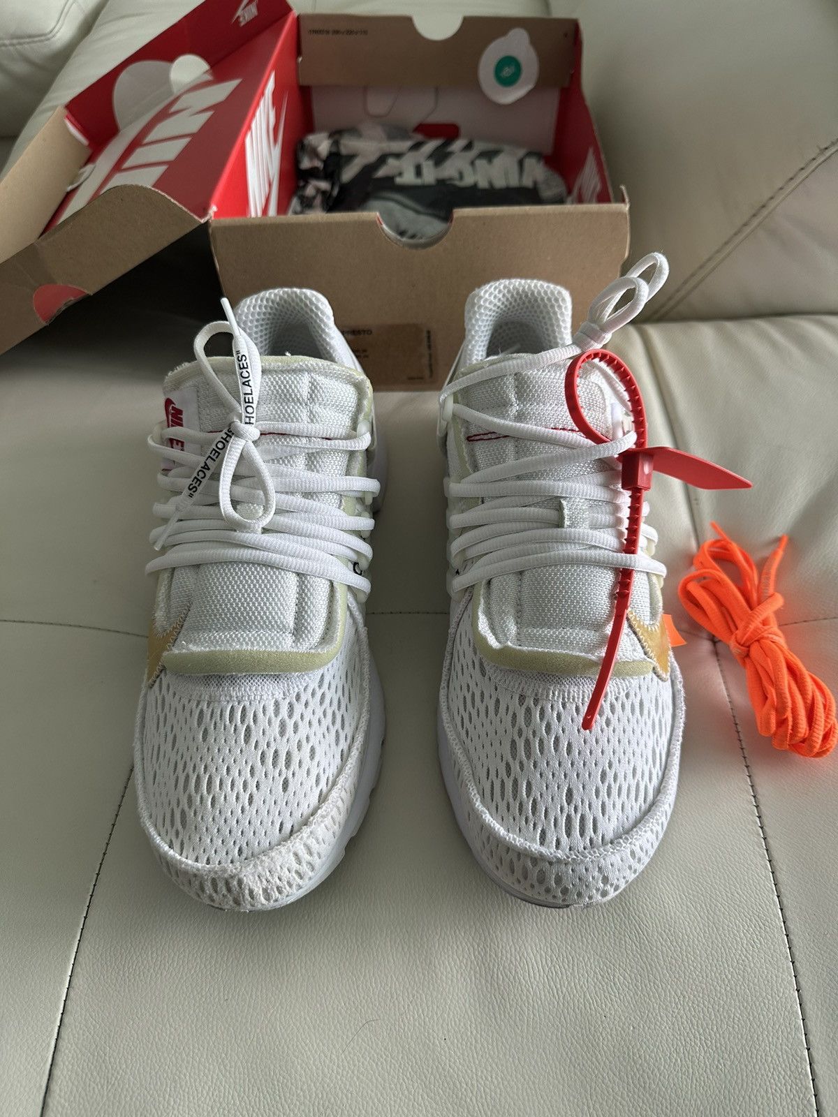 Nike Nike x Off-White Presto The Ten White Size US 10 / EU 43 - 2 Thumbnail