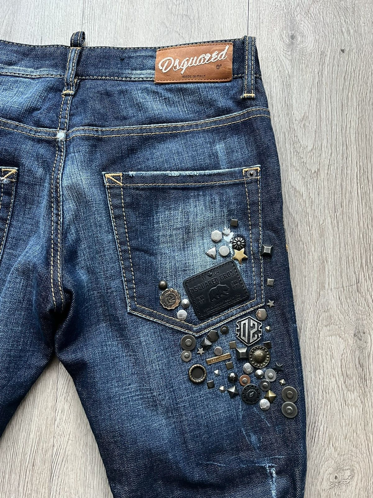 Dsquared2 Dsquared2 FW 12/13 pin studded jeans Size US 30 / EU 46 - 6 Thumbnail