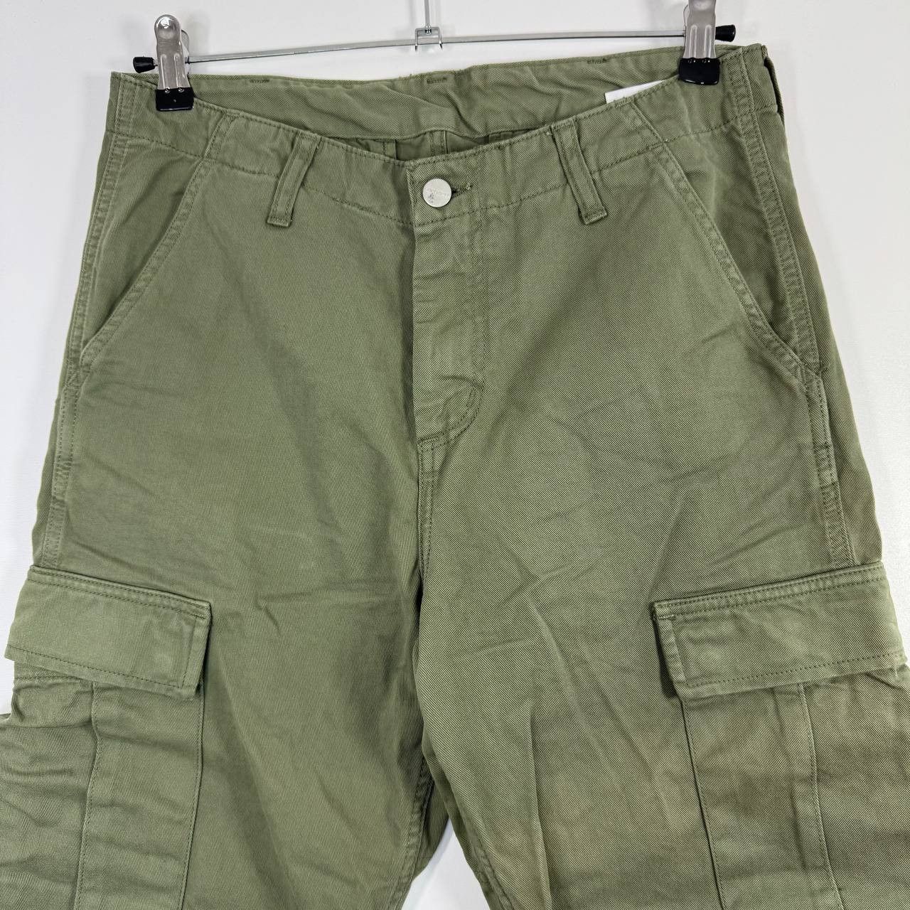 Carhartt Carhartt WIP Regular Cargo Pants Military Workwear 29x32 Size US 32 / EU 48 - 2 Thumbnail