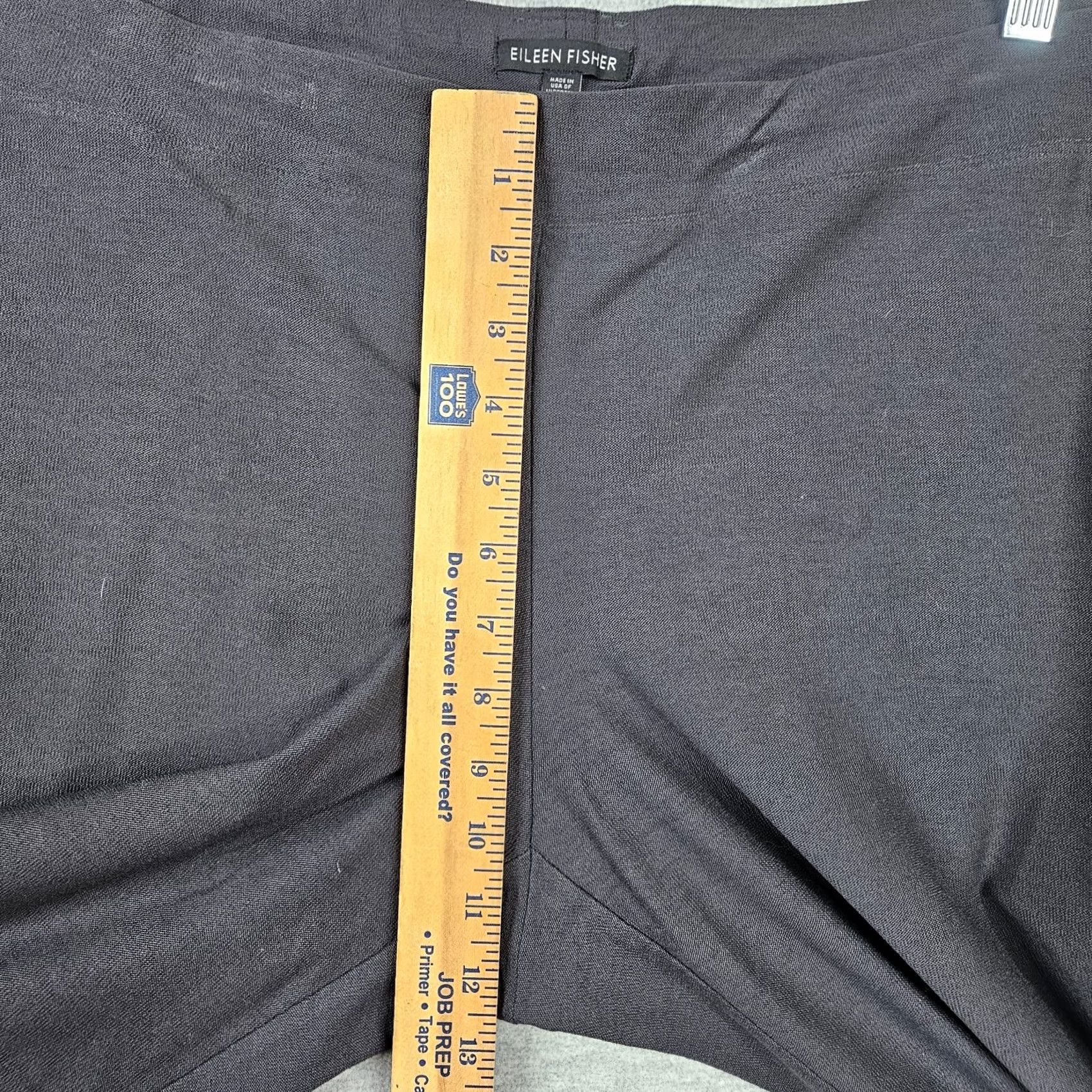 Eileen Fisher Eileen Fisher Women's Pants Dark Grey Pull On Knit Stretch Regular XS? (Oops) Size 40" / US 18 - 7 Thumbnail