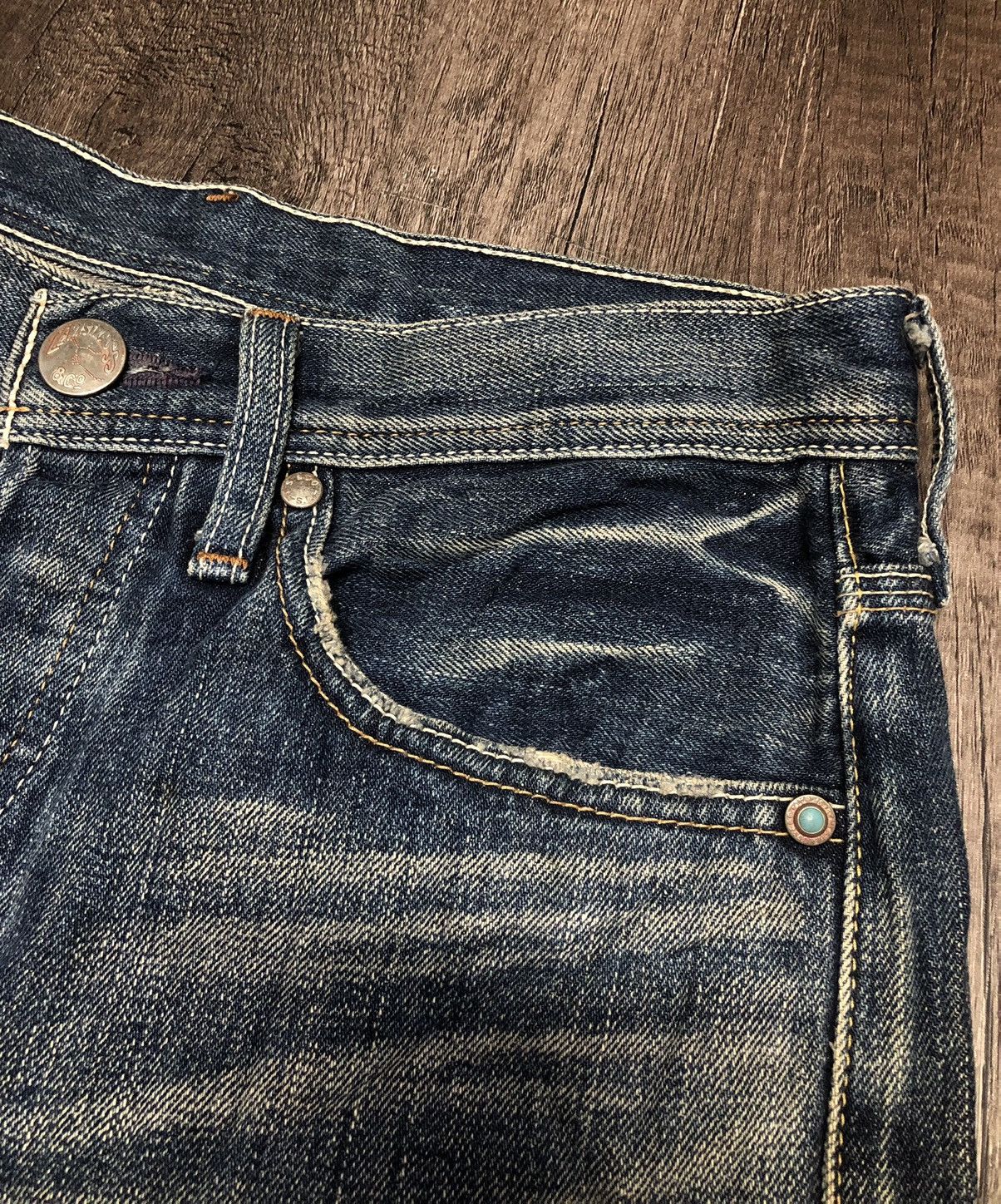 Levi's Vintage Clothing Vintage Levi's Strauss & Co Half Selvedge Jeans (Unisex) Size US 29 - 8 Thumbnail