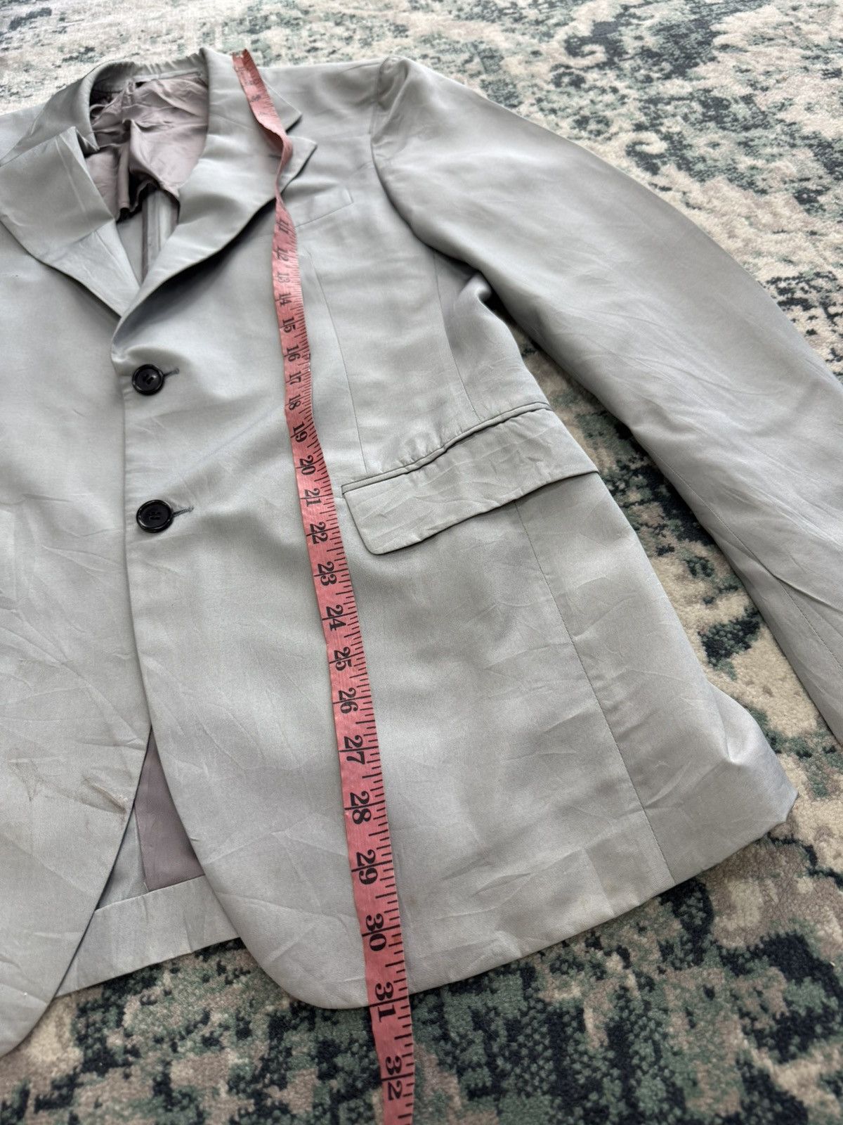 Prada × Vintage SS2005 PRADA MILANO VISCOSE BLAZER JACKET 3G00014 Size 48S - 6 Thumbnail