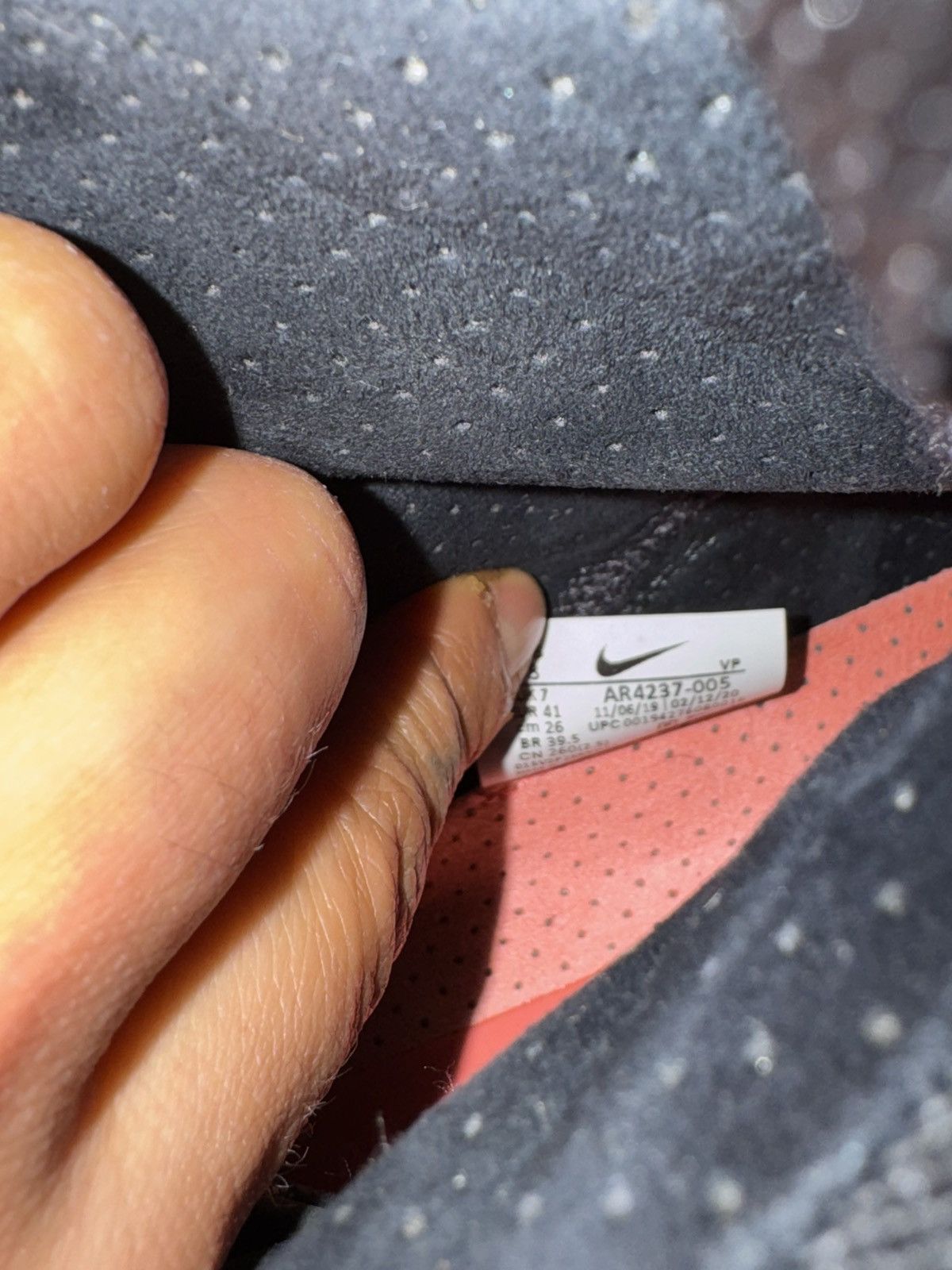 Fear of God × Nike NIKE AIR FEAR OF GOD 1 TRIPLE BLACK Size US 8 / EU 41 - 10 Thumbnail