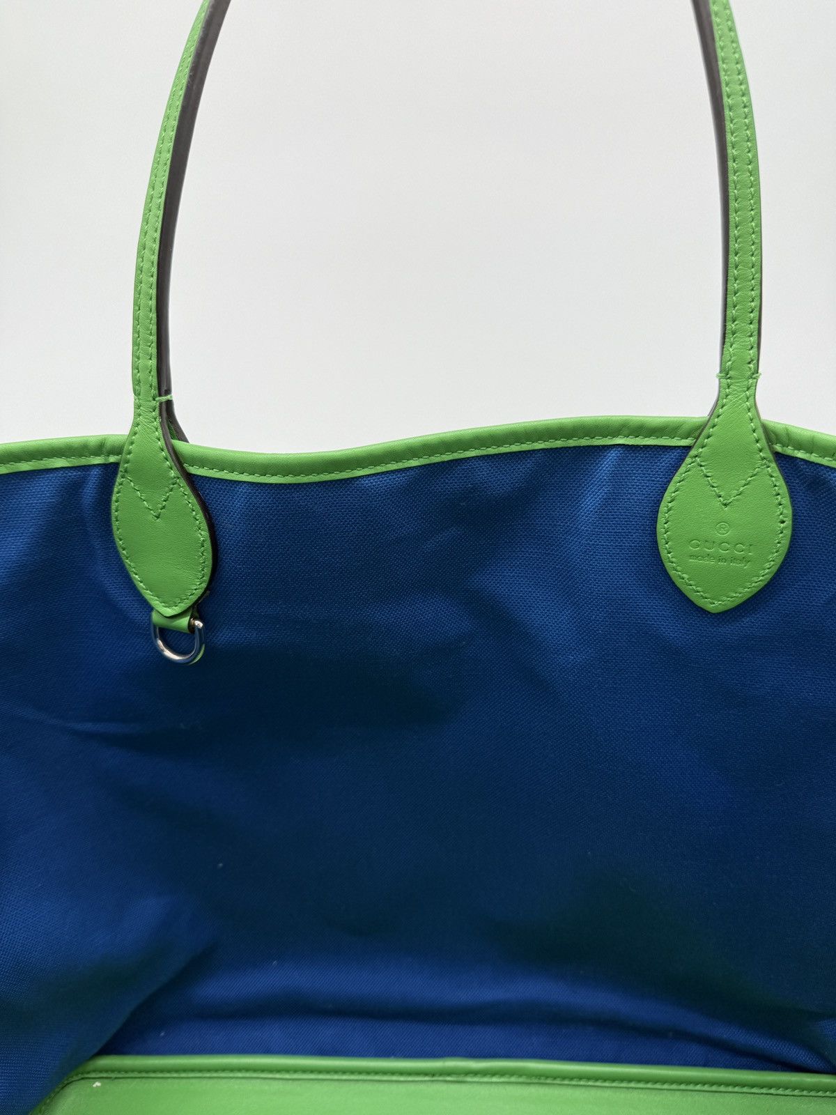 Gucci Gucci Green & Blue Monogram Tote Size ONE SIZE - 5 Thumbnail