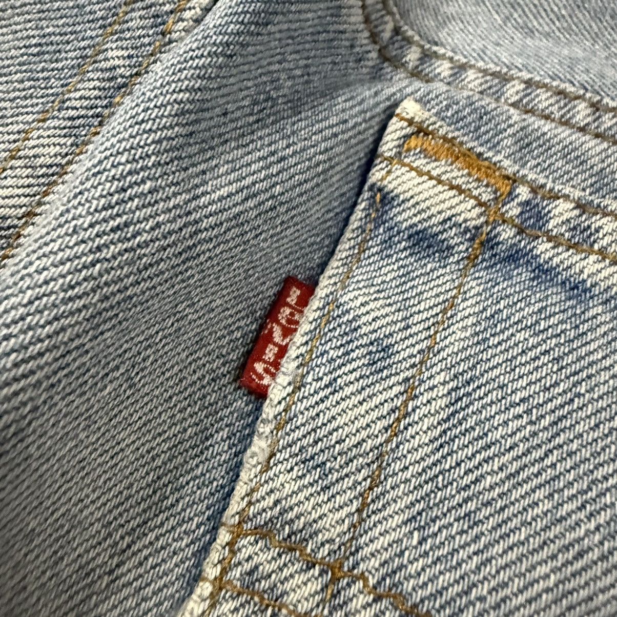 Levi's Vintage Clothing Vintage 90s Levis 501xx Faded Denim Size US 34 / EU 50 - 5 Thumbnail