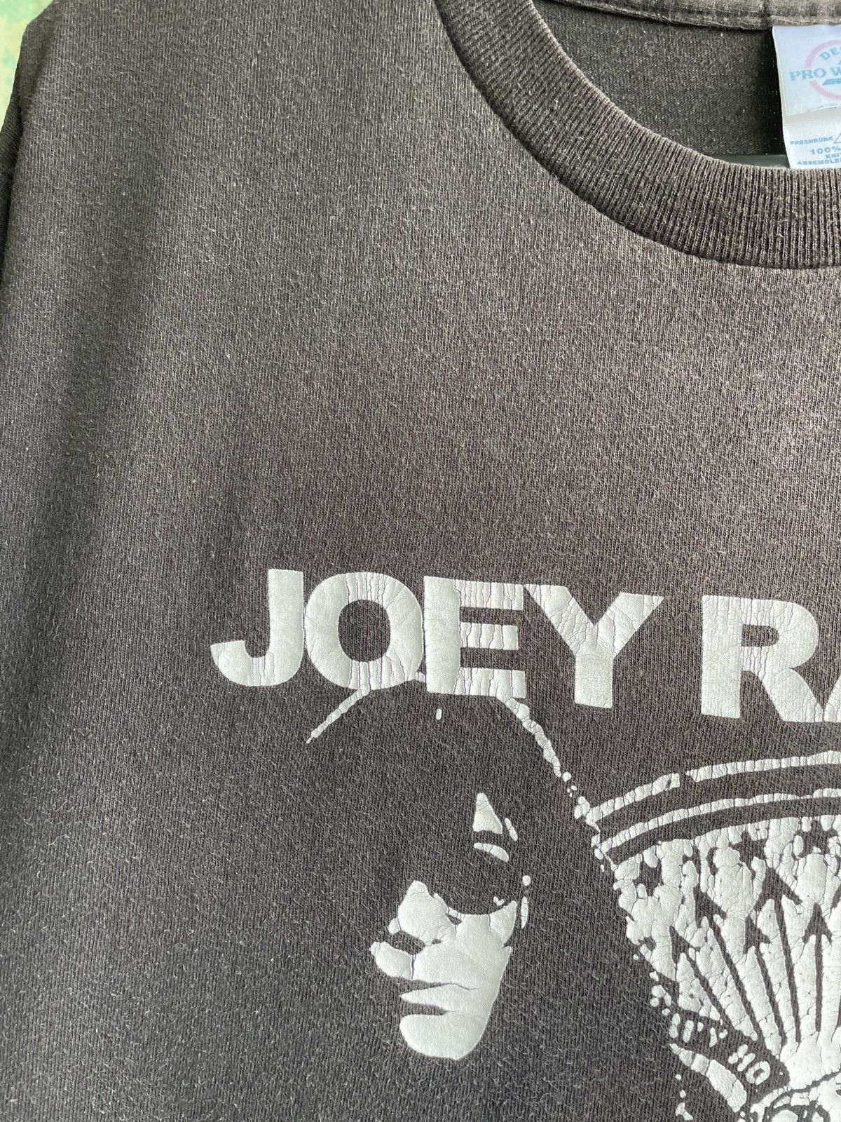Delta Vintage 2002 Joey Ramone Rock Band Black T-Shirt Men’s Sz M Size US M / EU 48-50 / 2 - 10 Thumbnail