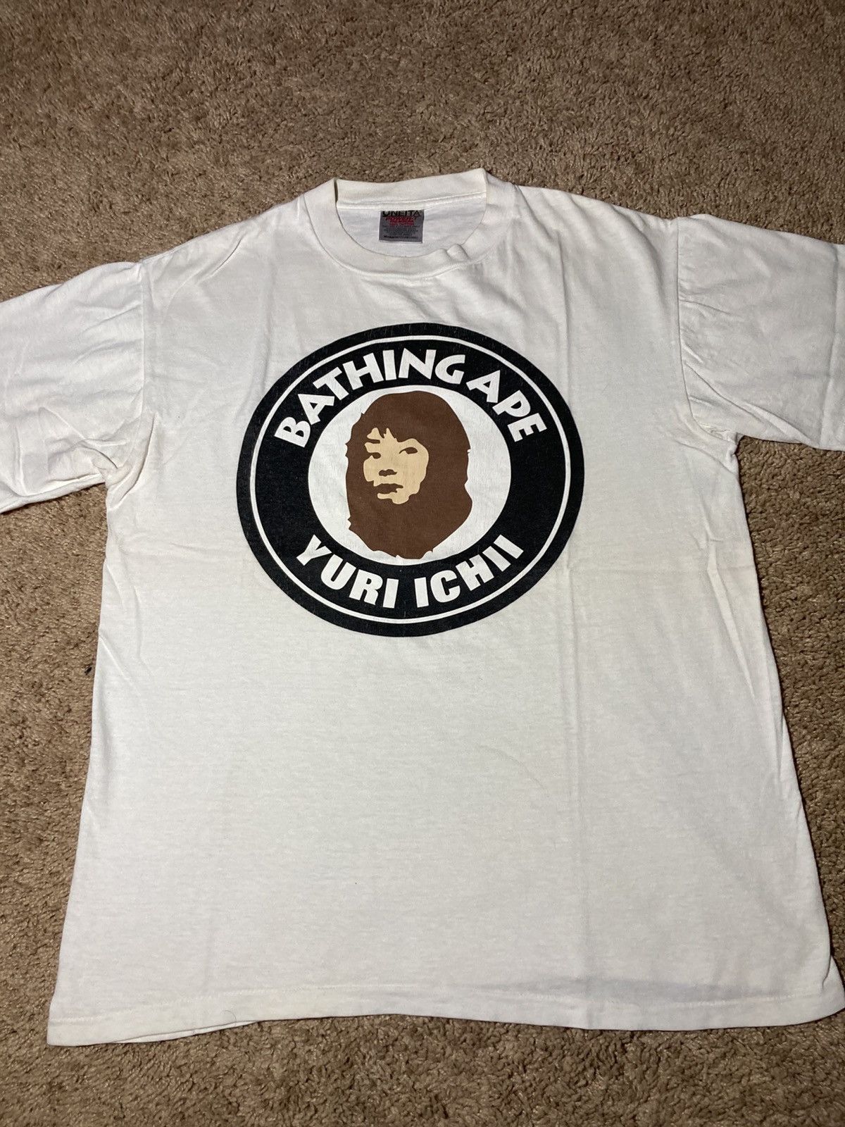 Bape 1997 Bape Yuri Ichii Circle Busy Works Ape Logo Nigo 90s OG Size US M / EU 48-50 / 2 - 2 Thumbnail
