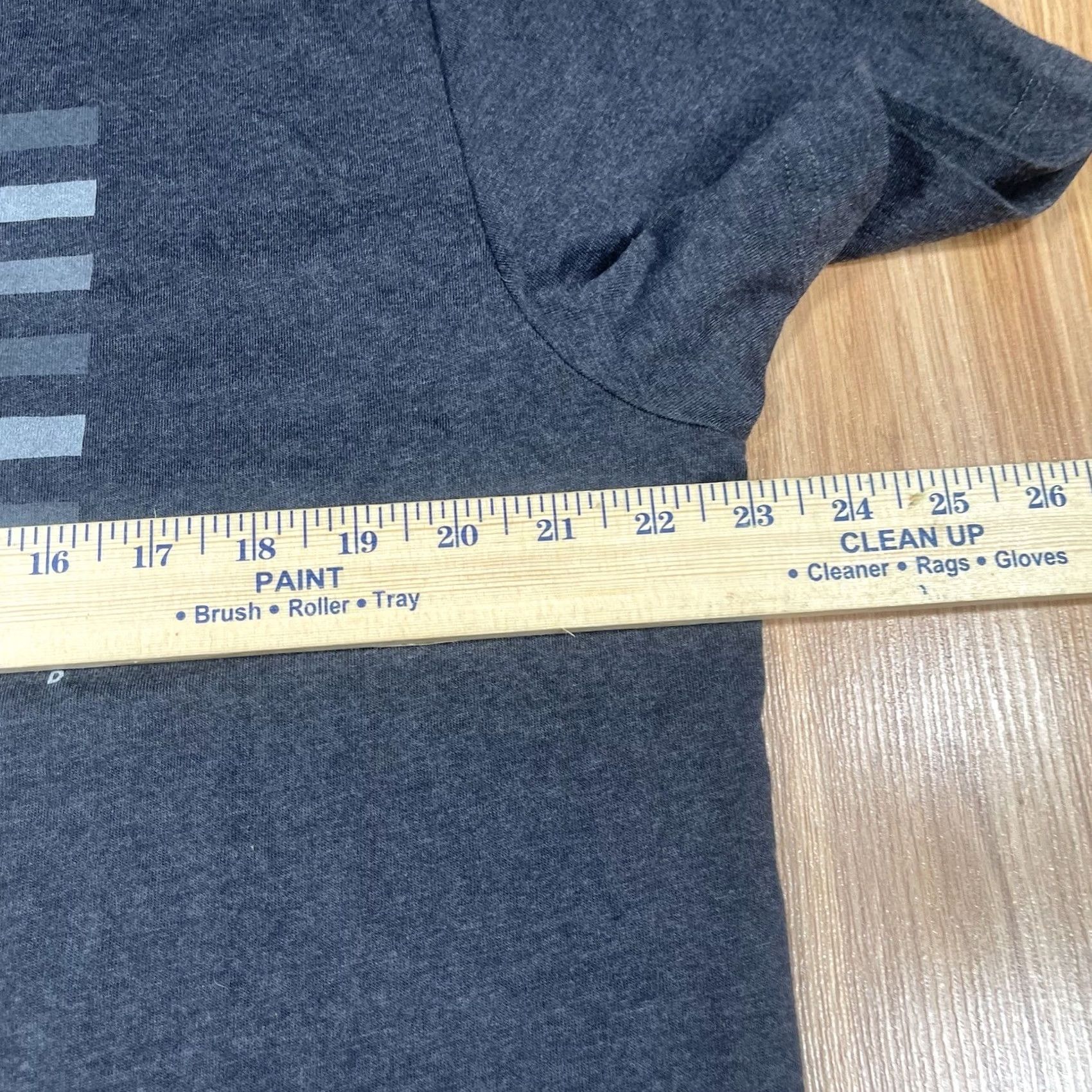 Life is Good Life Is Good T-Shirt Mens L Large Gray Crewneck Short Sleeve American Flag Size US L / EU 52-54 / 3 - 7 Thumbnail