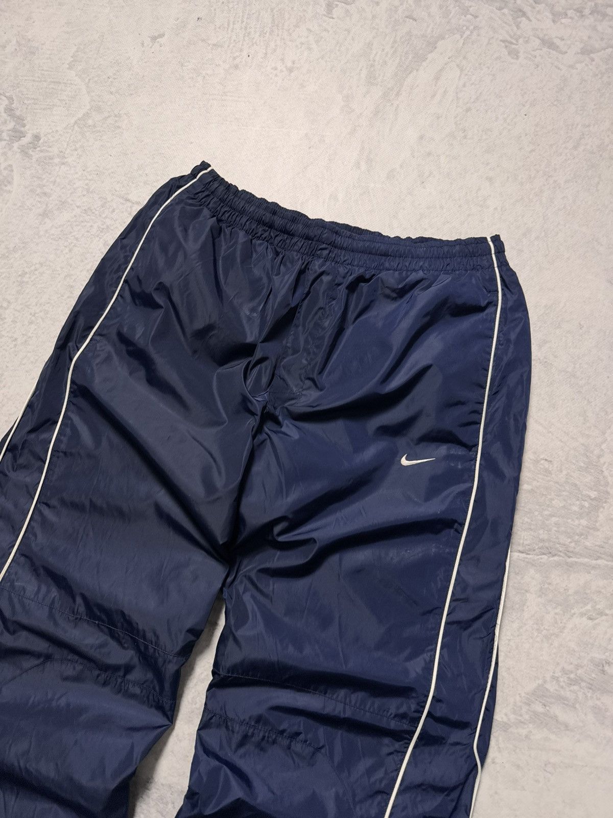 Nike × Vintage 00s Nike Vintage Cortez Nylon Baggy Parachute Pants Drill Size US 32 / EU 48 - 4 Thumbnail