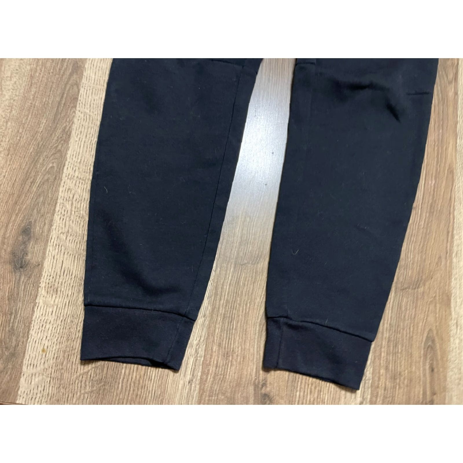 Uniqlo Uniqlo Sweatpants Black Women's Size Small Tie Waist Casual Pants Regular Inseam 27.5 in Tapered Size 28" / US 6 / IT 42 - 3 Thumbnail