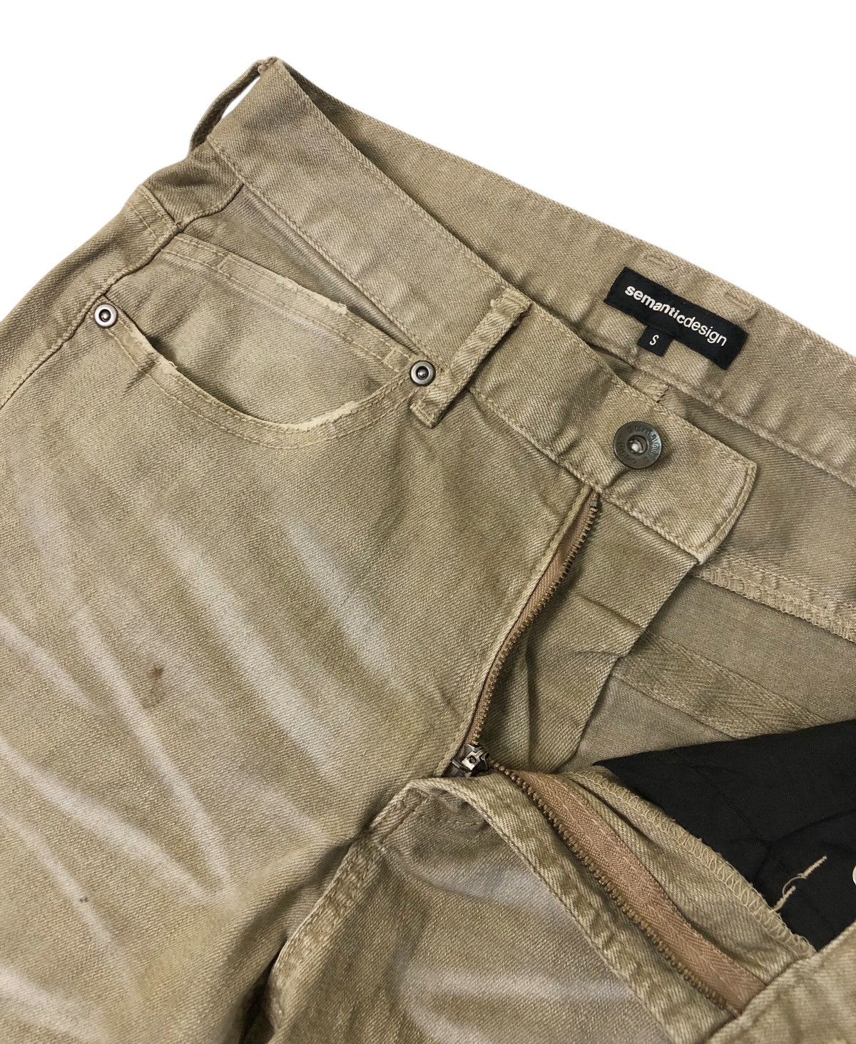 semanticdesign Semantic Design Rusty Washed Pants Size US 29 - 8 Thumbnail