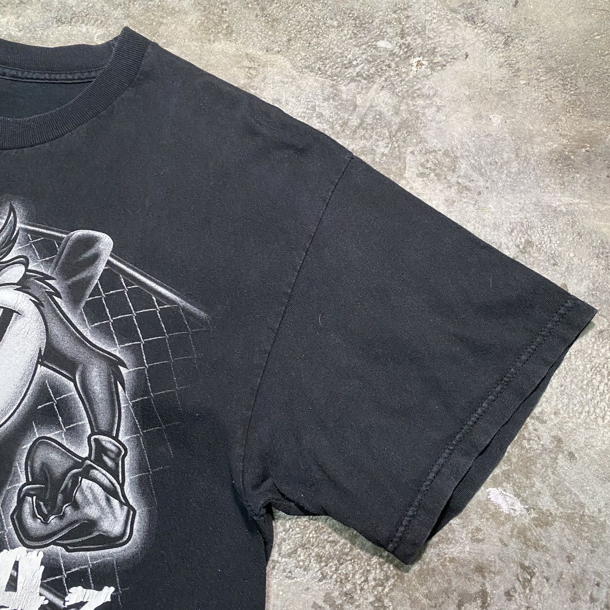 Cartoon Network × Vintage × Warner Bros Vintage 90’s Tazmania Movie Taz Don’t Tap T Shirt Acme Size US L / EU 52-54 / 3 - 4 Thumbnail