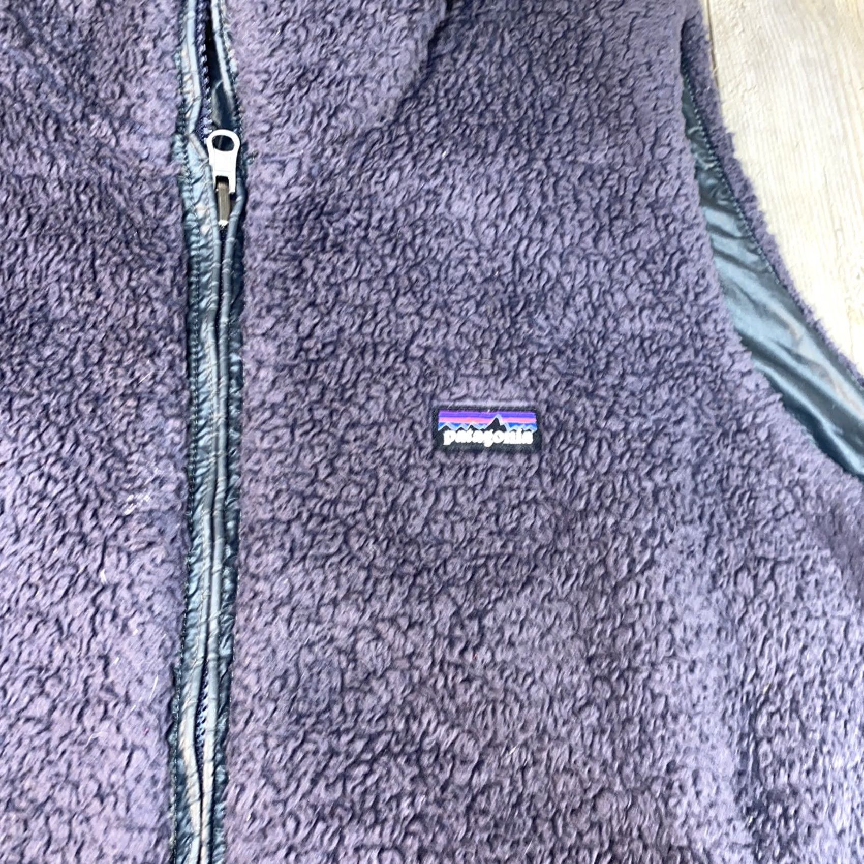 Patagonia Patagonia Los Lobos Reversible Fleece Vest Deep Pile Sz L Women Gray Reversible Vest Loss Lobos Fleece Vest Size L / US 10 / IT 46 - 2 Thumbnail