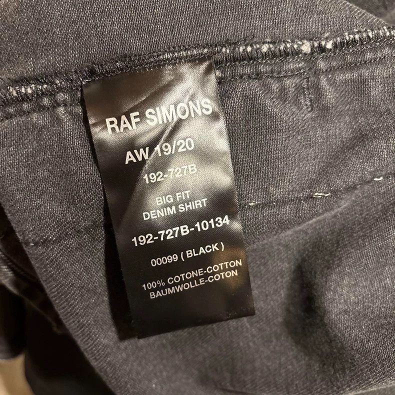 Raf Simons Raf Simons Embroidered and washed to make old denim shirts- Size US M / EU 48-50 / 2 - 8 Thumbnail
