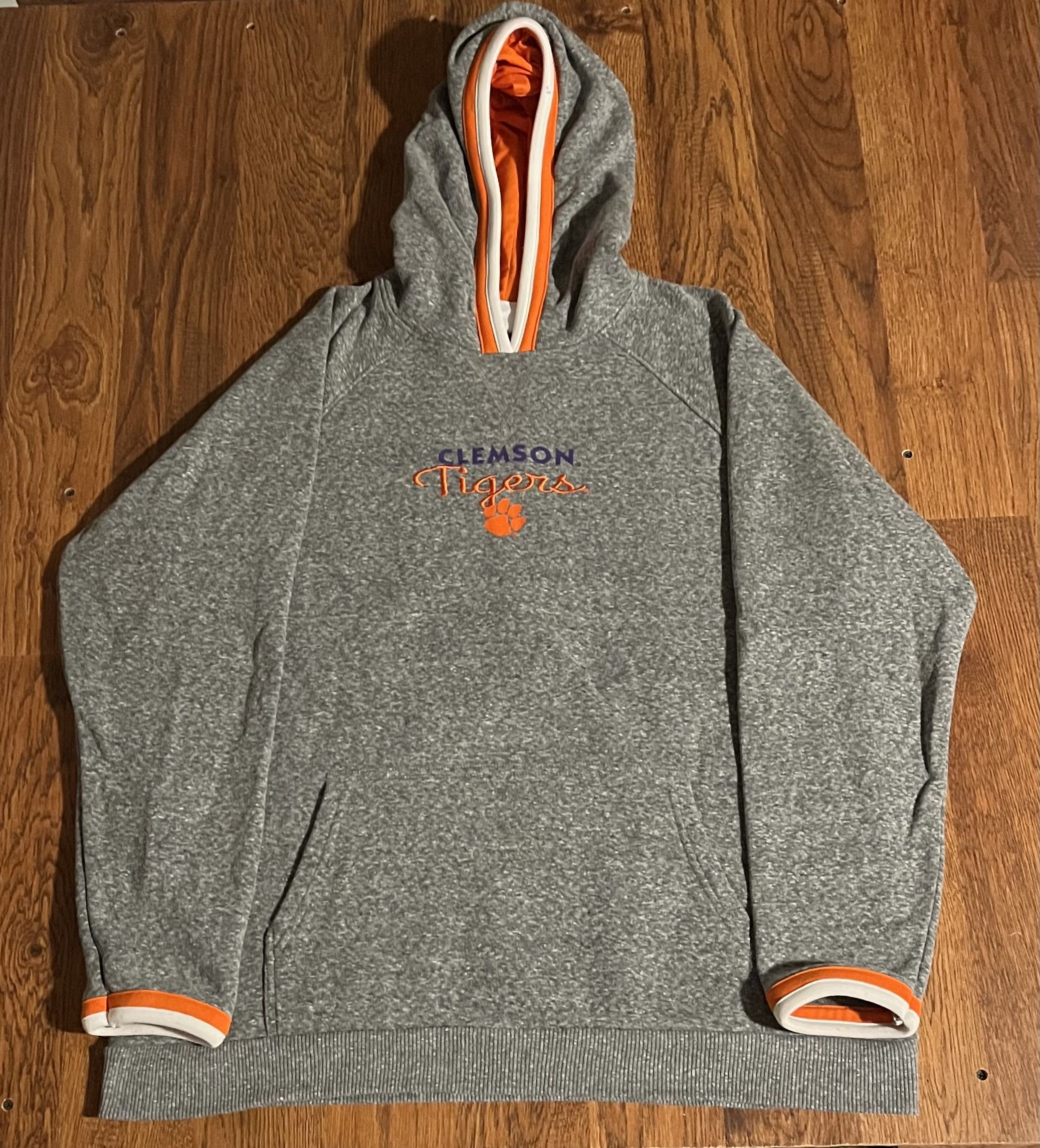 Champion Champion Clemson Tigers Hoodie Pullover Sweatshirt Size US XL / EU 56 / 4 - 1 Thumbnail