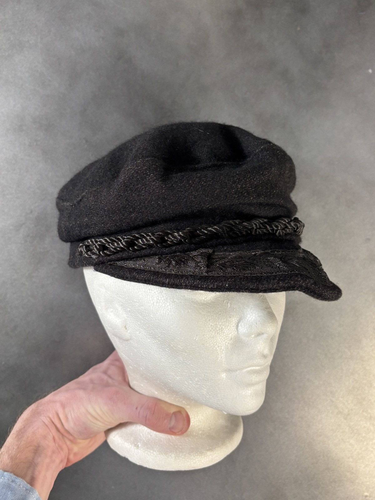 Vintage Vintage Greek Fisherman Cap Vintage Wool Hat Small Greece Size ONE SIZE - 2 Thumbnail