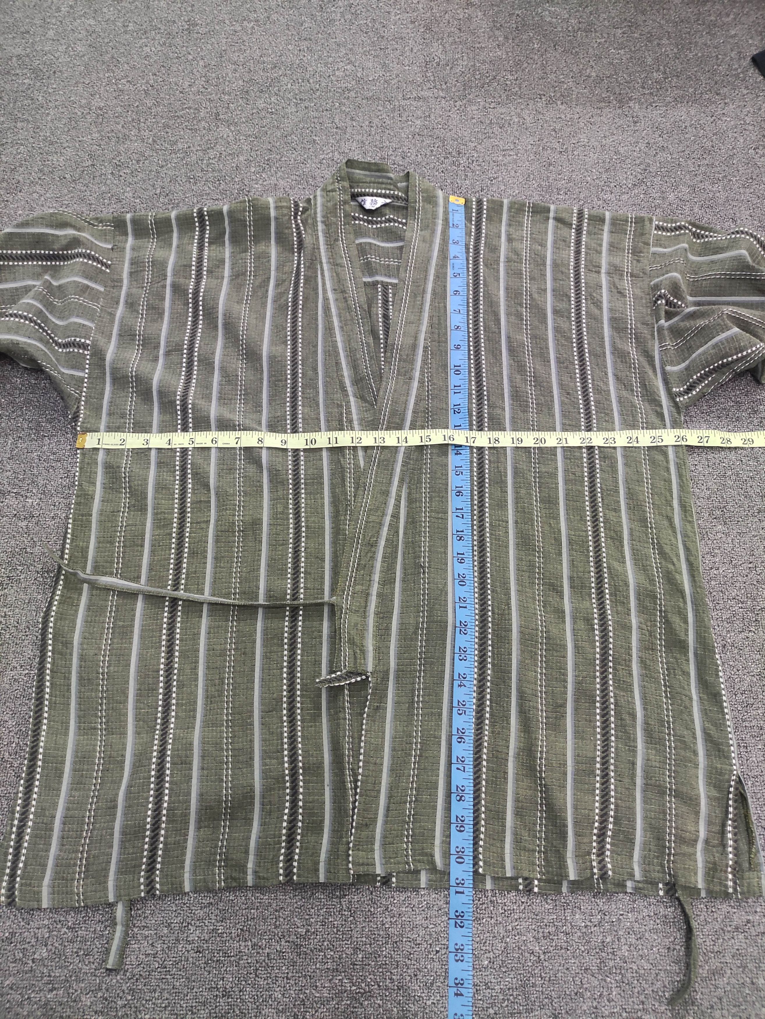 Japanese Brand Vintage Japanese Kimono Striped One Set Size US M / EU 48-50 / 2 - 12 Thumbnail