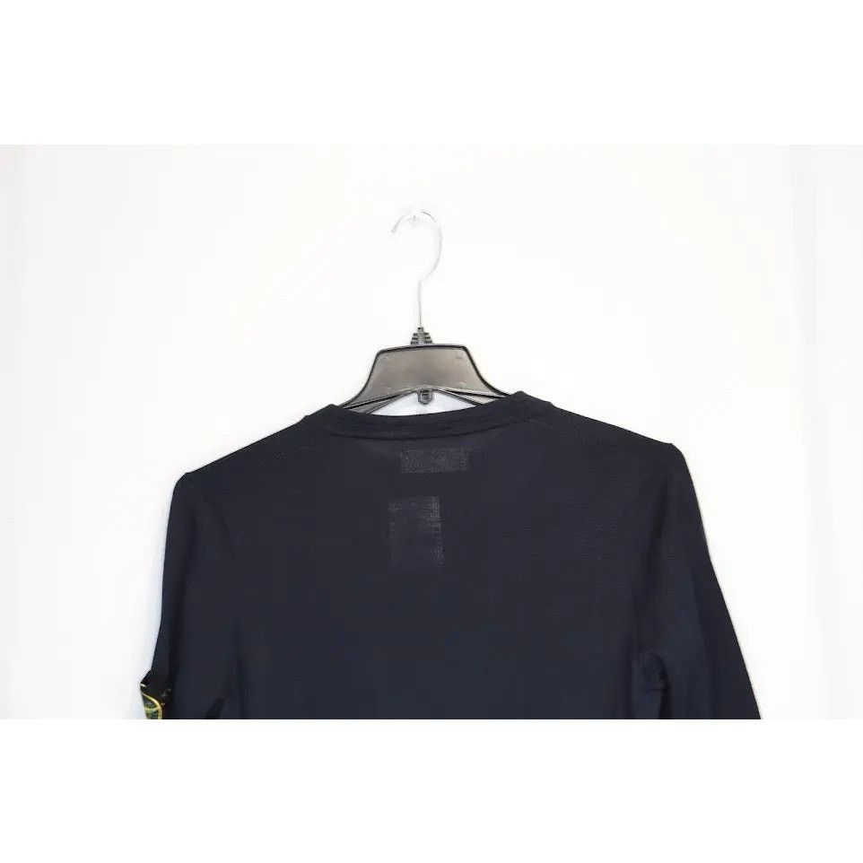 Stone Island o1rshd1 Classic Crewneck Logo Shirt / Sweater in Blue Size US S / EU 44-46 / 1 - 8 Thumbnail
