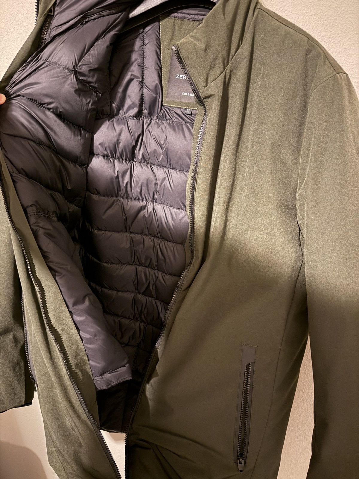 Cole Haan [BNWT] Cole Haan ZERØGRAND All-Ways Jacket - Olive (Size S) Size US S / EU 44-46 / 1 - 3 Thumbnail