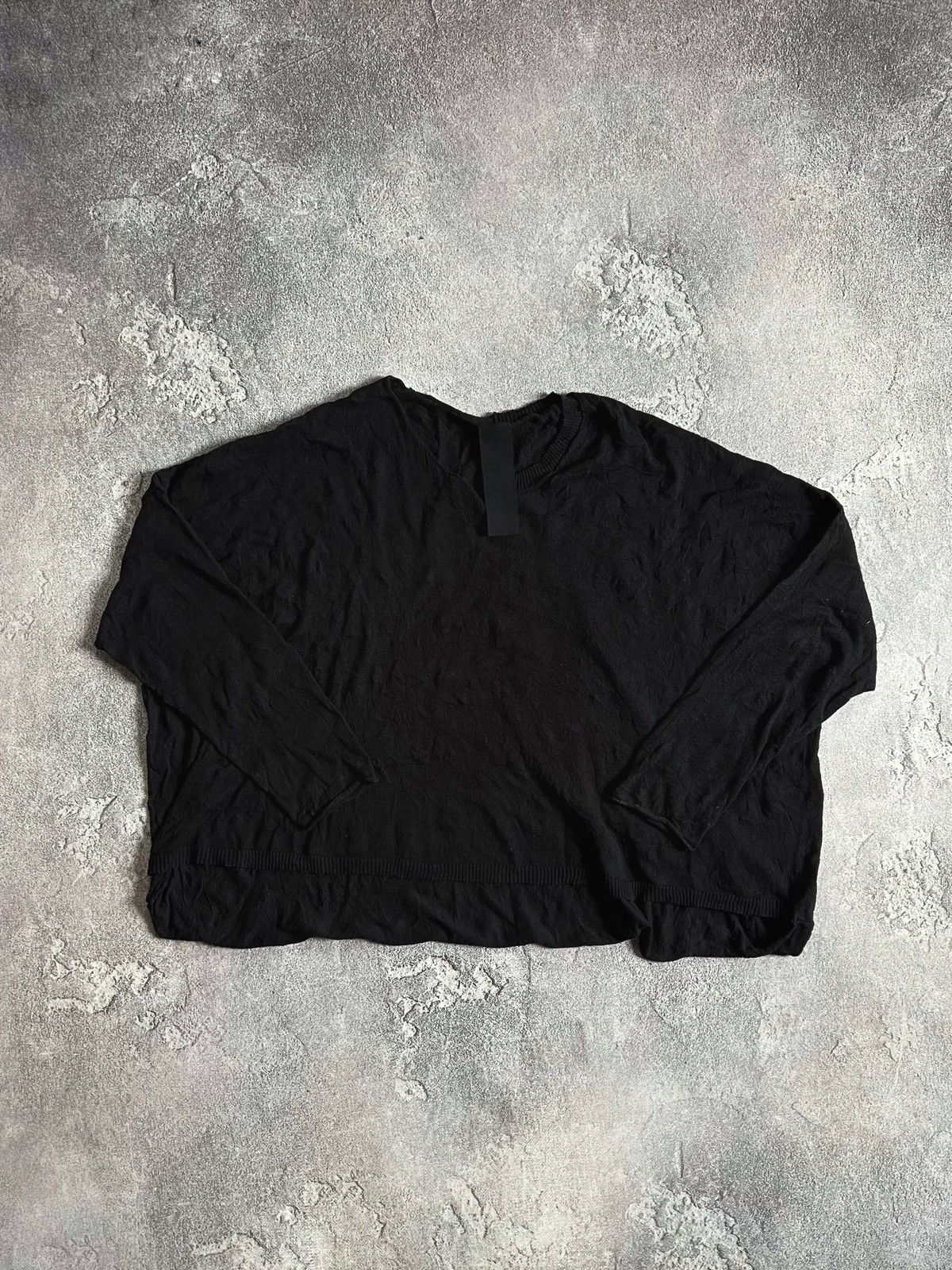 Rundholz Rundholz Oversized Knit Sweater Long Sleeve Pullover Top Size ONE SIZE - 3 Thumbnail