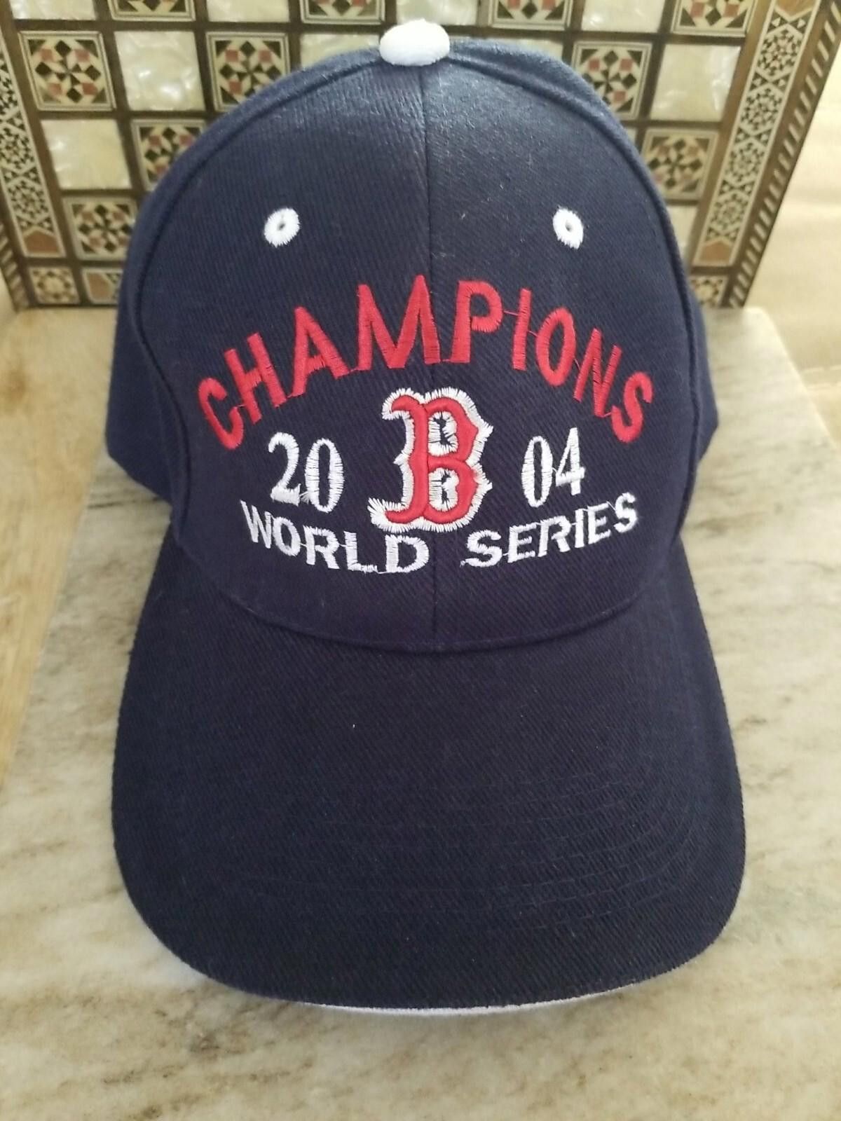 Other World Series Champions Boston Red Sox MLB 2004 Vtg Hat Cap Size ONE SIZE - 1 Thumbnail
