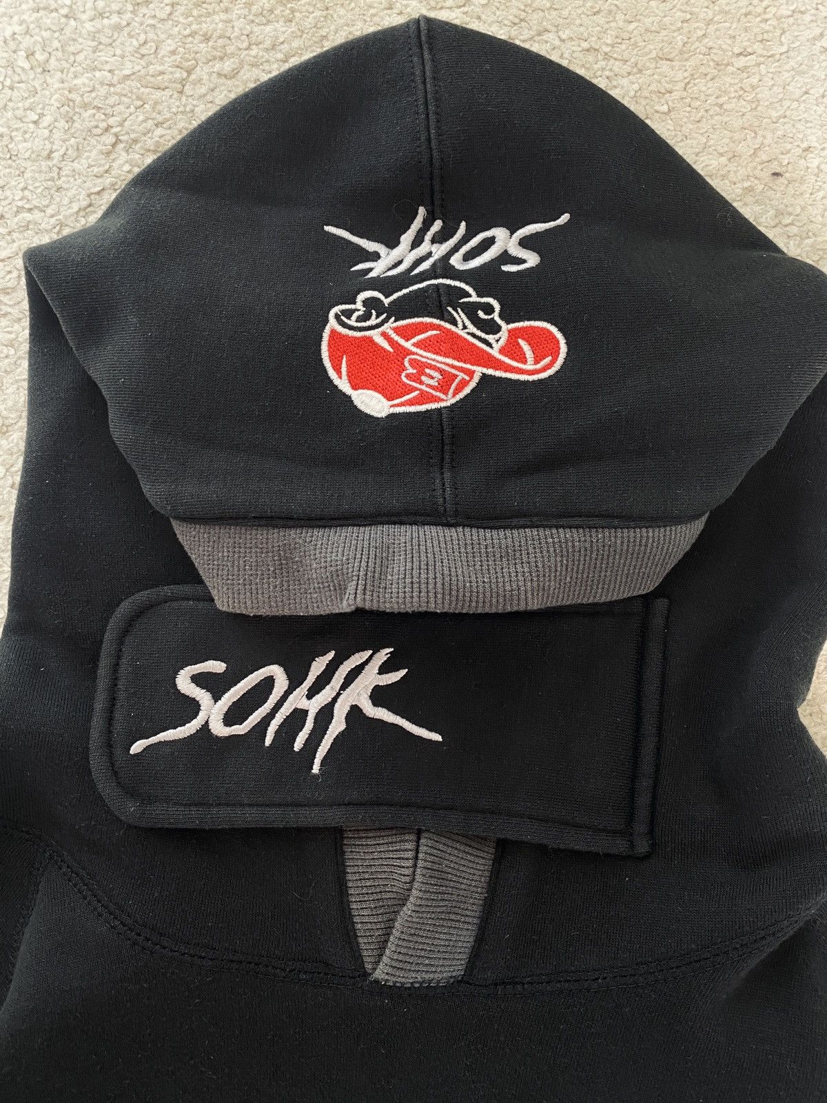 JNCO × Vintage Vintage School Of Hard Knocks Hoodie Size US L / EU 52-54 / 3 - 4 Thumbnail