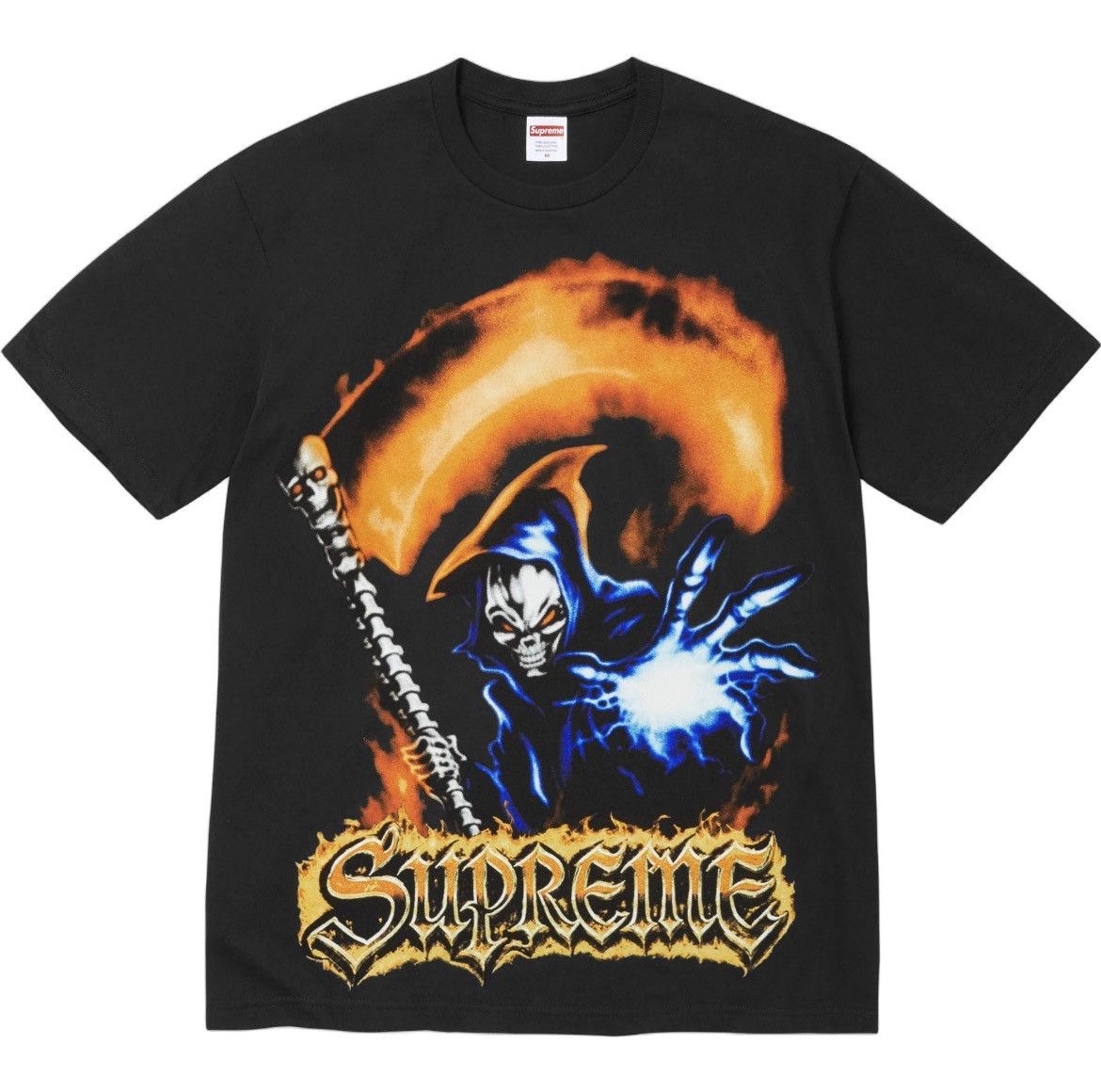 Supreme Supreme Grim Reaper Tee Black XL SS26 Size US XL / EU 56 / 4 - 1 Thumbnail