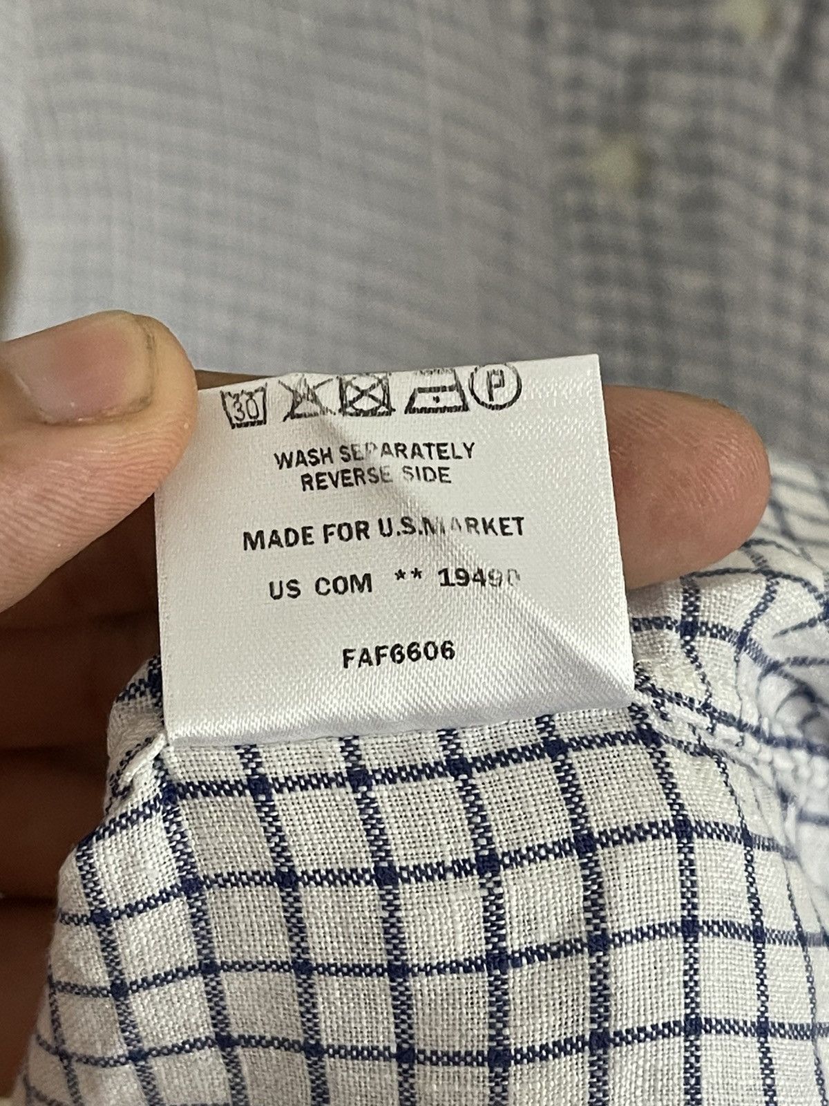 Loro Piana Loro Piana Italy Linen Shirt Button Up Size US XXL / EU 58 / 5 - 12 Thumbnail