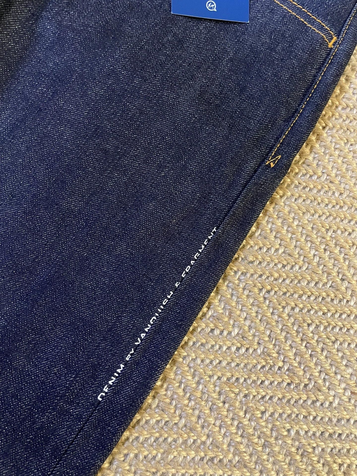Vanquish VANQUISH & FRAGMENT Orange Flash Raw Denim Jeans W30 New Size US 30 / EU 46 - 3 Thumbnail
