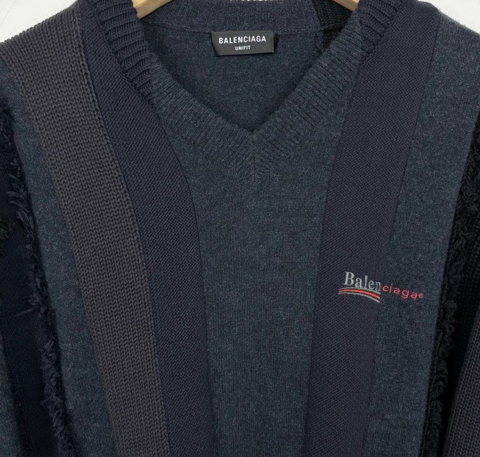 Balenciaga BALENCIAGA Splicing Destruction Cola Wave Emb 2412-Nextarrow Size US XS / EU 42 / 0 - 3 Thumbnail