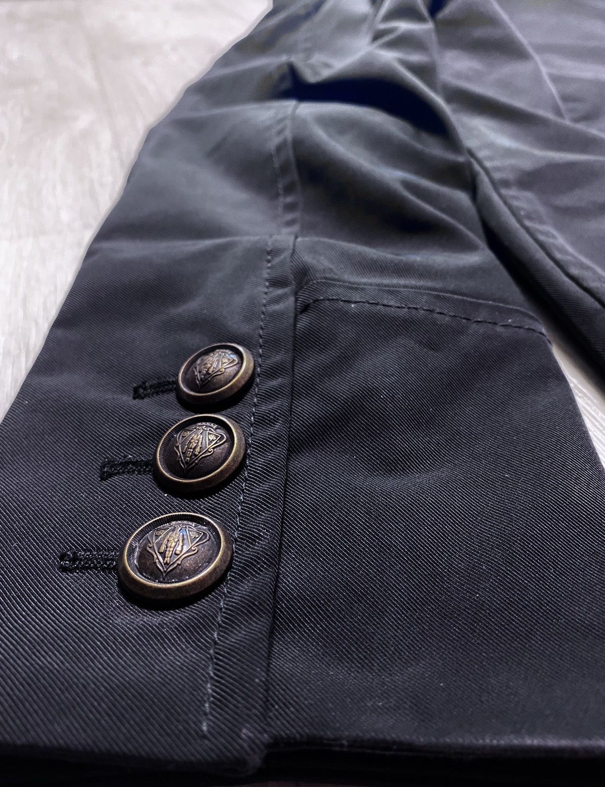 Gucci Gucci AW’08 2008 Polyester 4 Pocket Blazer Coat Jacket Khaki Size US S / EU 44-46 / 1 - 24 Thumbnail
