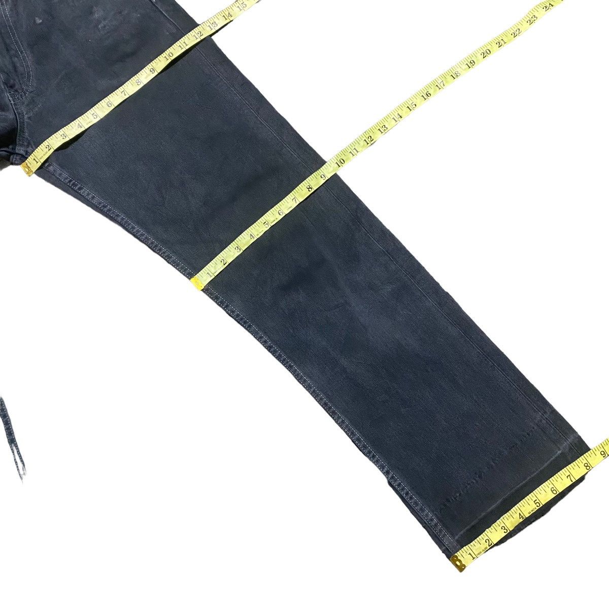 Bape Vintage Bape Denim Selvedge Jeans Head Logo Size US 30 / EU 46 - 22 Thumbnail