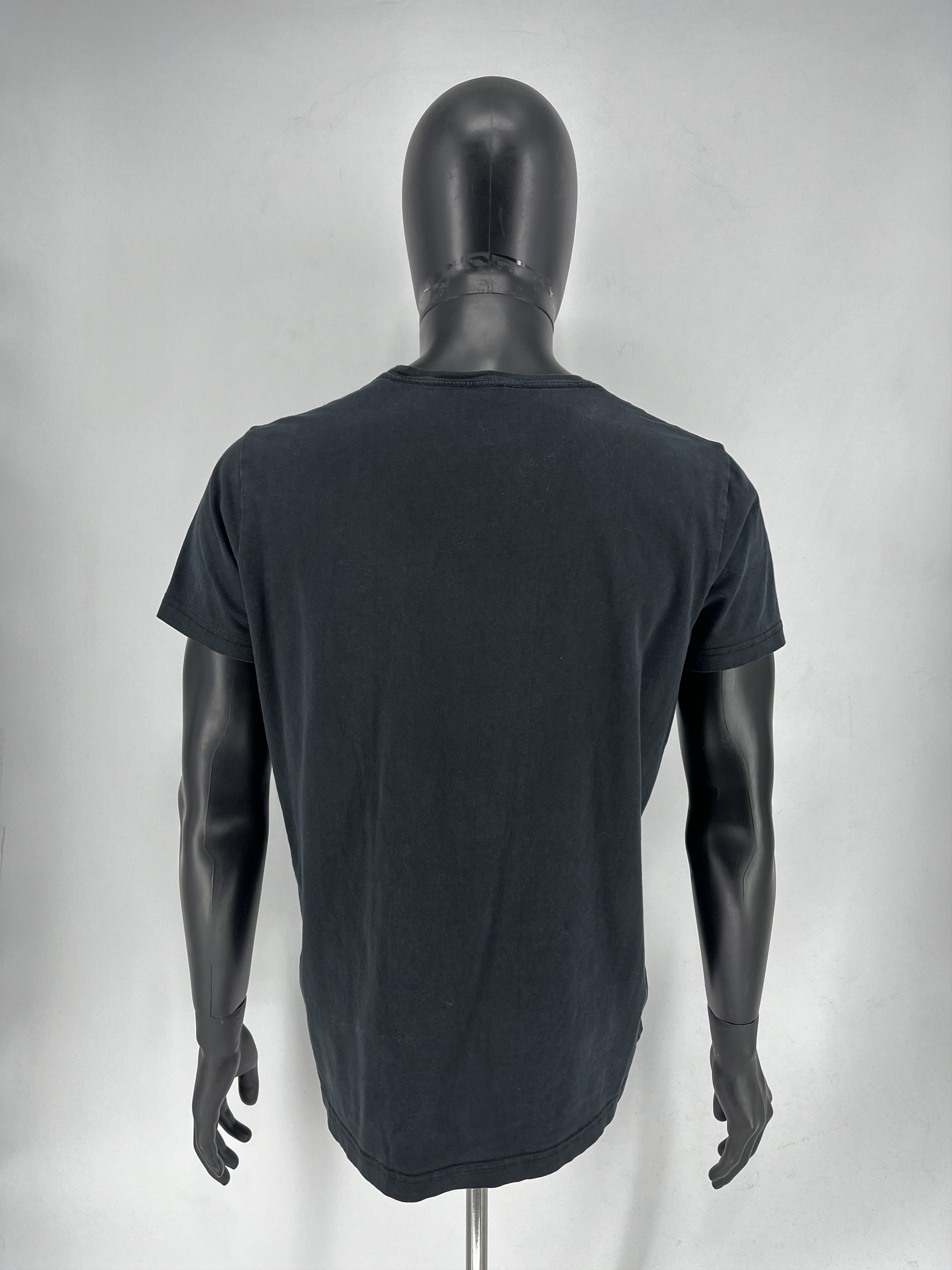 Diesel × Vintage Vintage 90s Diesel Printed Logo Faded T-Shirt Avant Garde Size US L / EU 52-54 / 3 - 9 Thumbnail