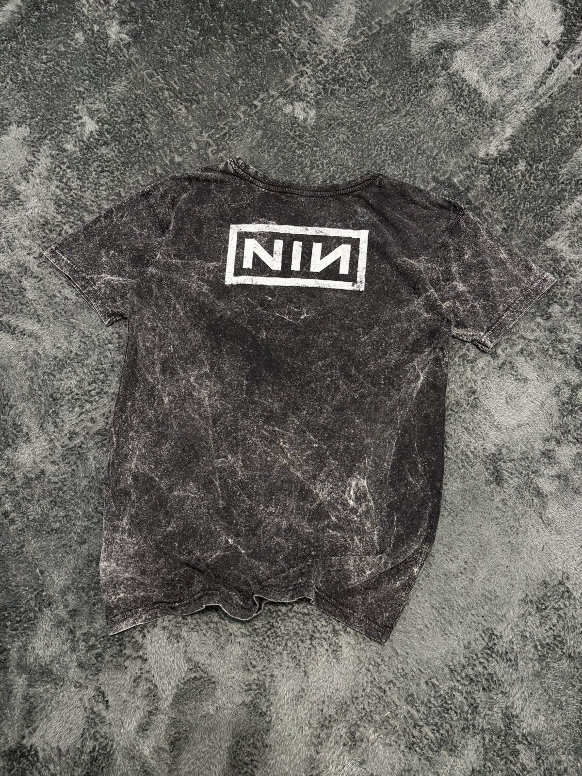 Band Tees Nine Inch Nails Dyed Add Violence Tee Size US M / EU 48-50 / 2 - 2 Thumbnail