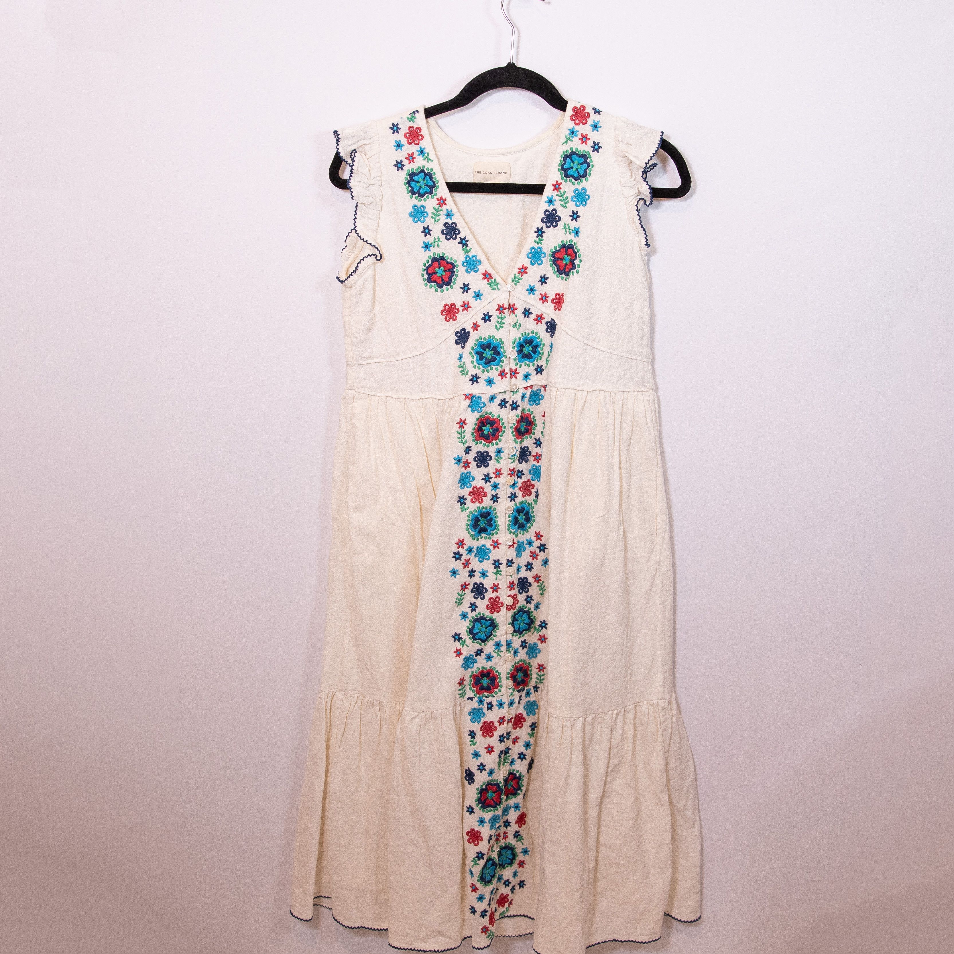 Other The Coast Brand Kea Lani Cotton Voile Floral Flower Size S / US 4 / IT 40 - 1 Thumbnail