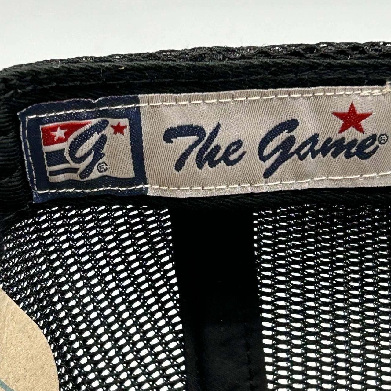 The Game Montauk Long Island Trucker Hat Men Gray Black Strap Back Size ONE SIZE - 3 Thumbnail