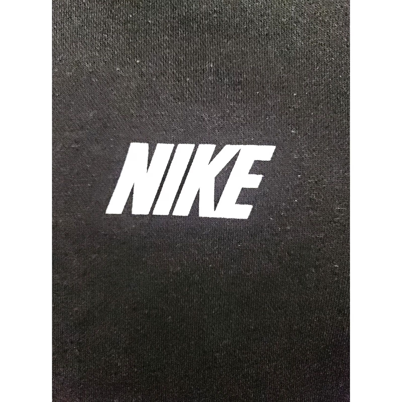 Nike VINTAGE Nike Pullover Hoodie Men's L Black Drawstring Single Pocket Y2K Size US L / EU 52-54 / 3 - 5 Thumbnail