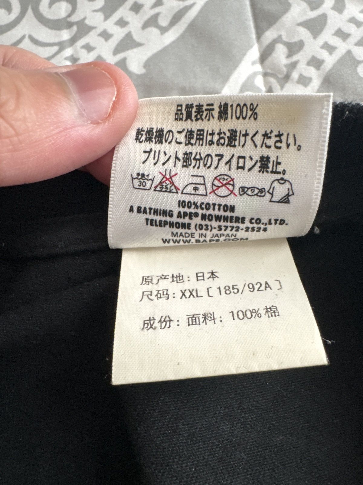 Bape Bape shark tee black Size US XXL / EU 58 / 5 - 2 Thumbnail