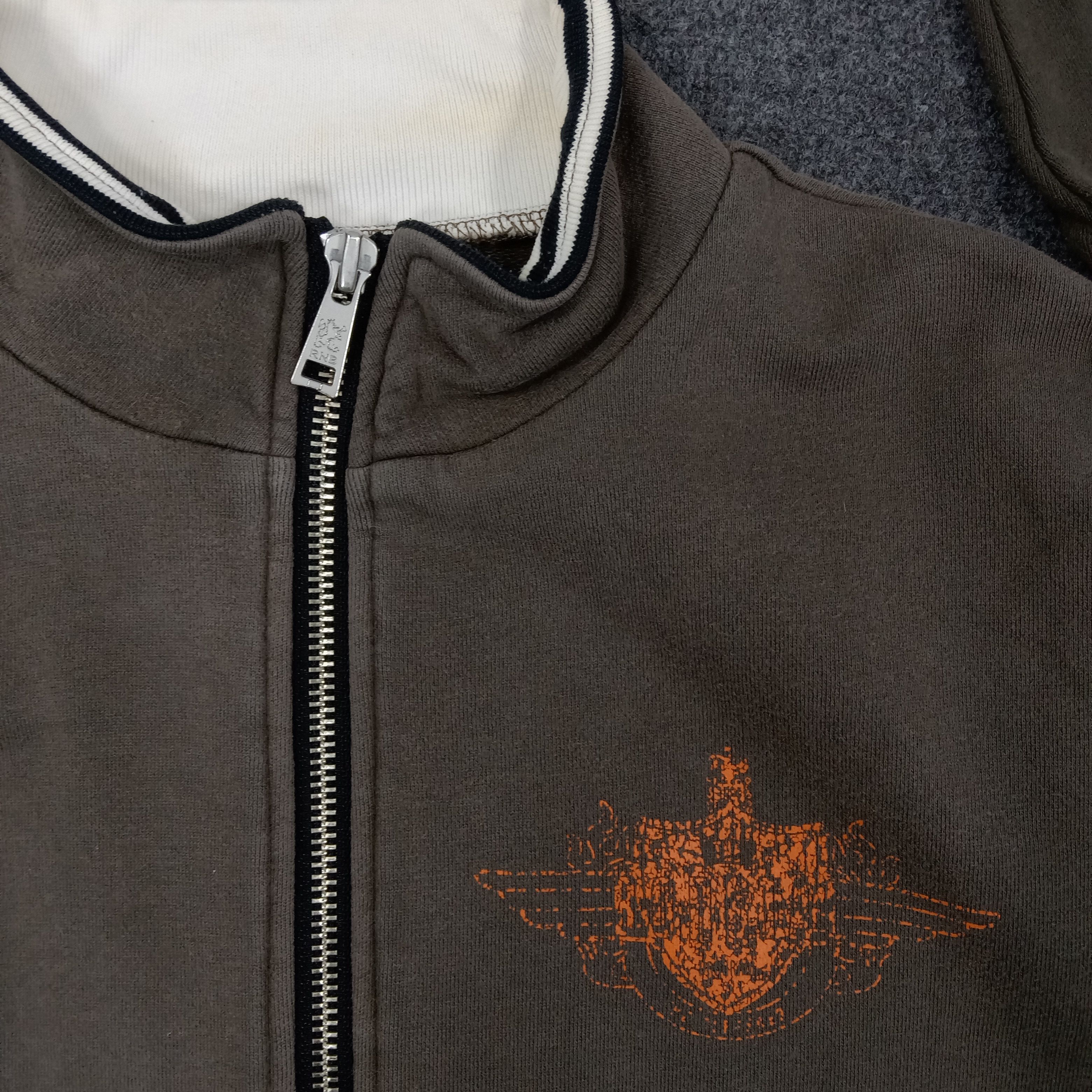 Paul Smith × R.Newbold × Vintage R.Newbold Japanese Zipper Sweater Size US S / EU 44-46 / 1 - 4 Thumbnail