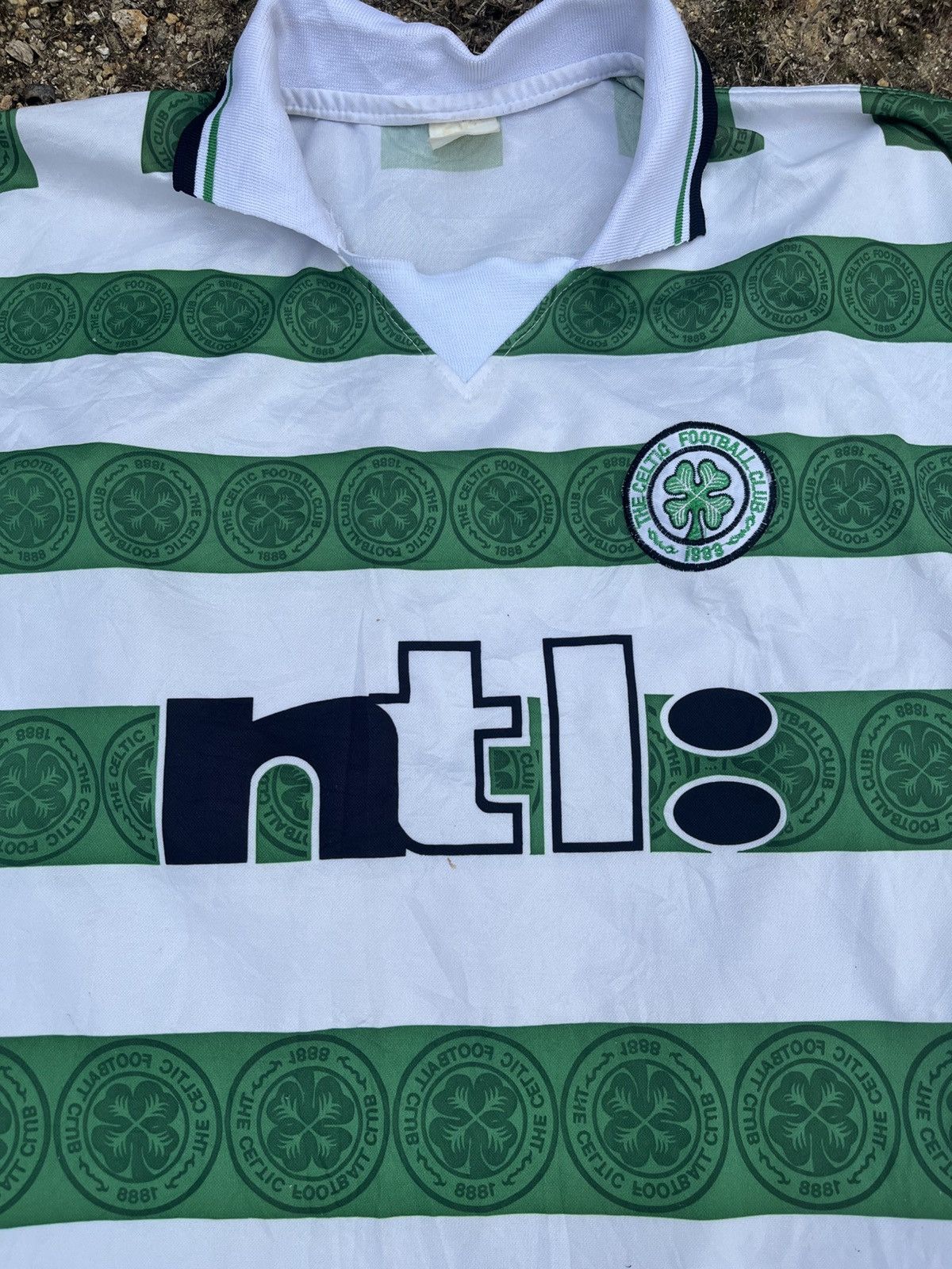 Vintage Vintage Celtic FC Size US L / EU 52-54 / 3 - 3 Thumbnail