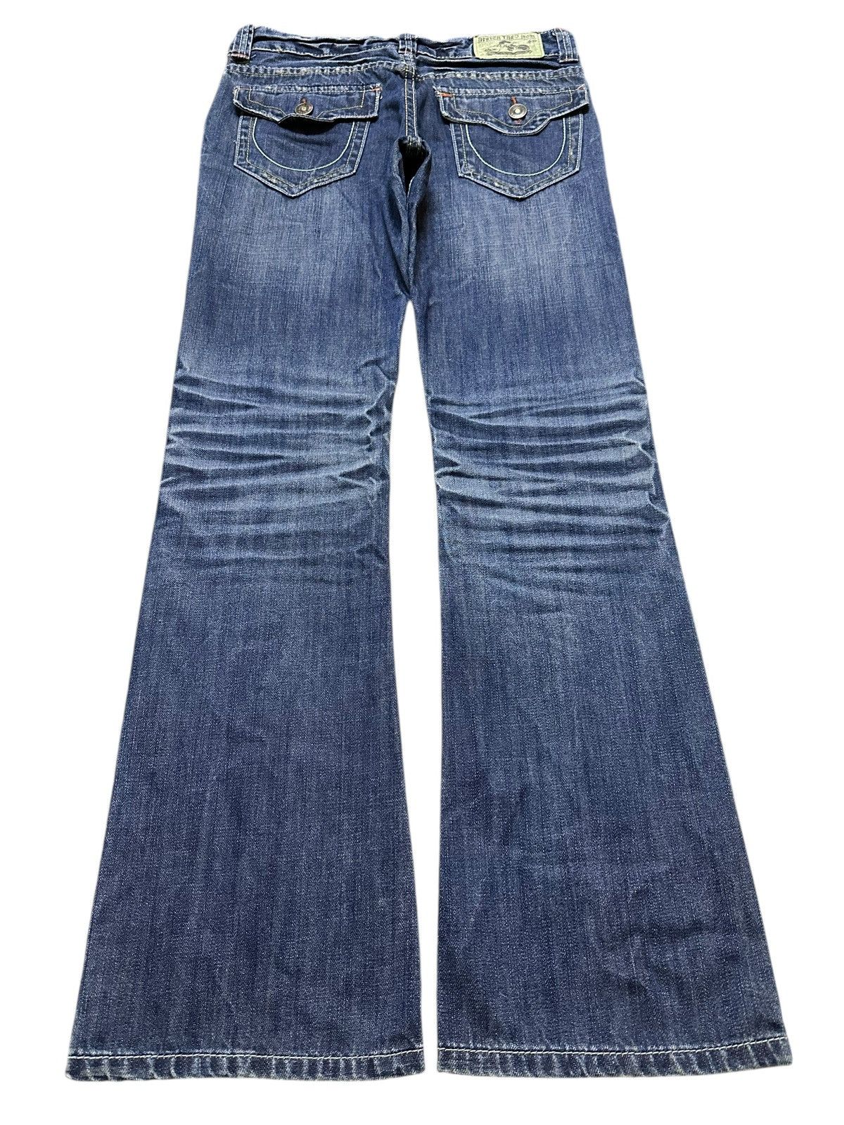 Japanese Brand Vintage Japanese Brand Blue Faded Wash Bootcut Style Jeans Size US 30 / EU 46 - 2 Thumbnail