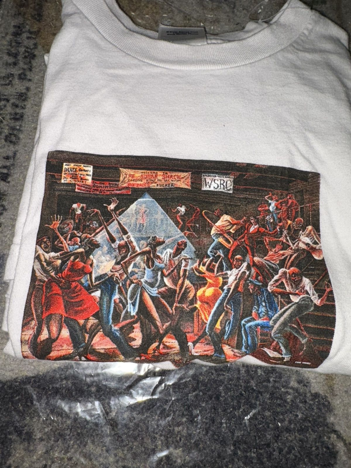 Supreme Supreme Ernie Barnes Tee White Size US S / EU 44-46 / 1 - 2 Thumbnail