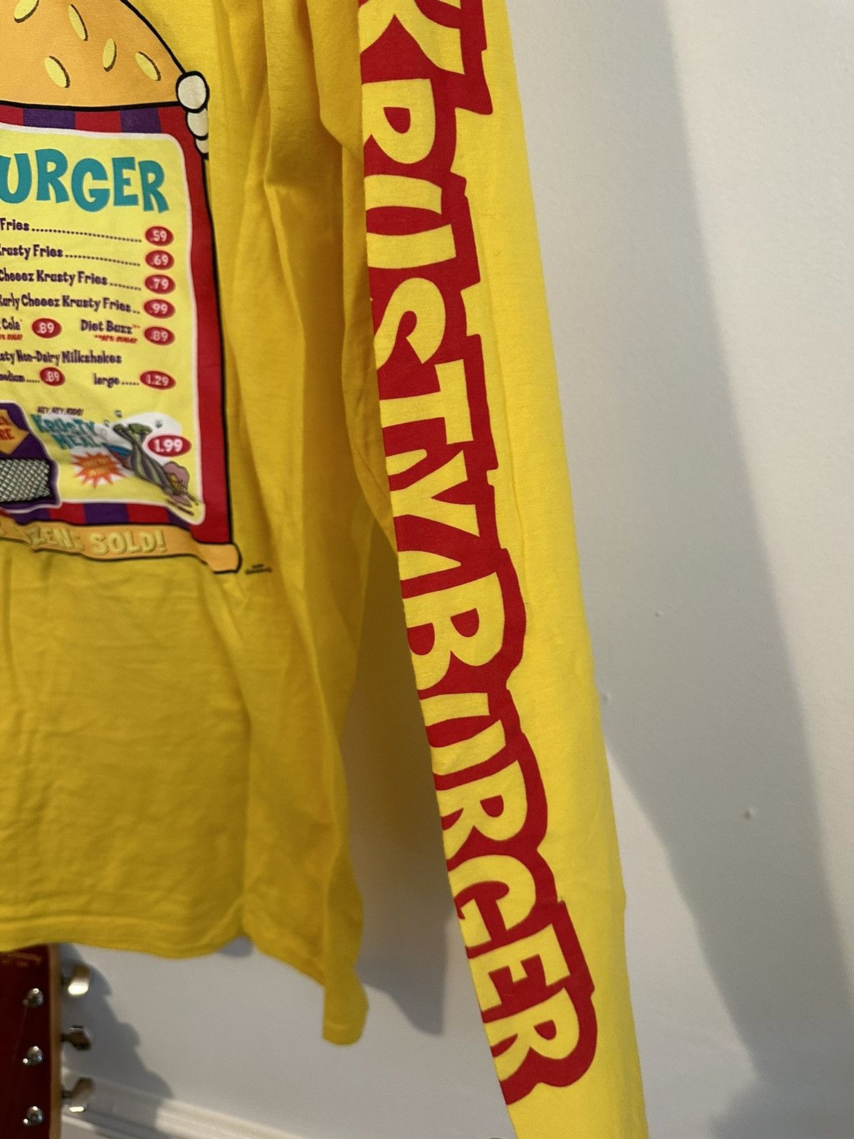 Vans Vans X Simpsons Krusty Burger Long Sleeve Tee Size US M / EU 48-50 / 2 - 7 Thumbnail