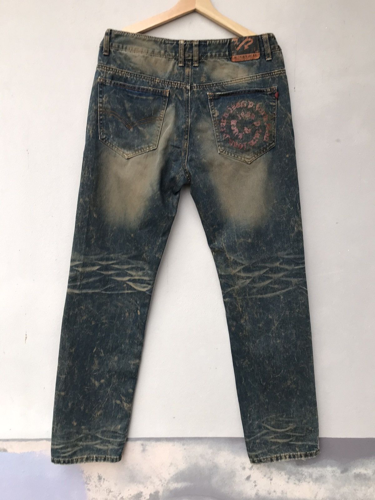 Vintage Vintage P.Turn Distressed Denim Size US 34 / EU 50 - 6 Thumbnail