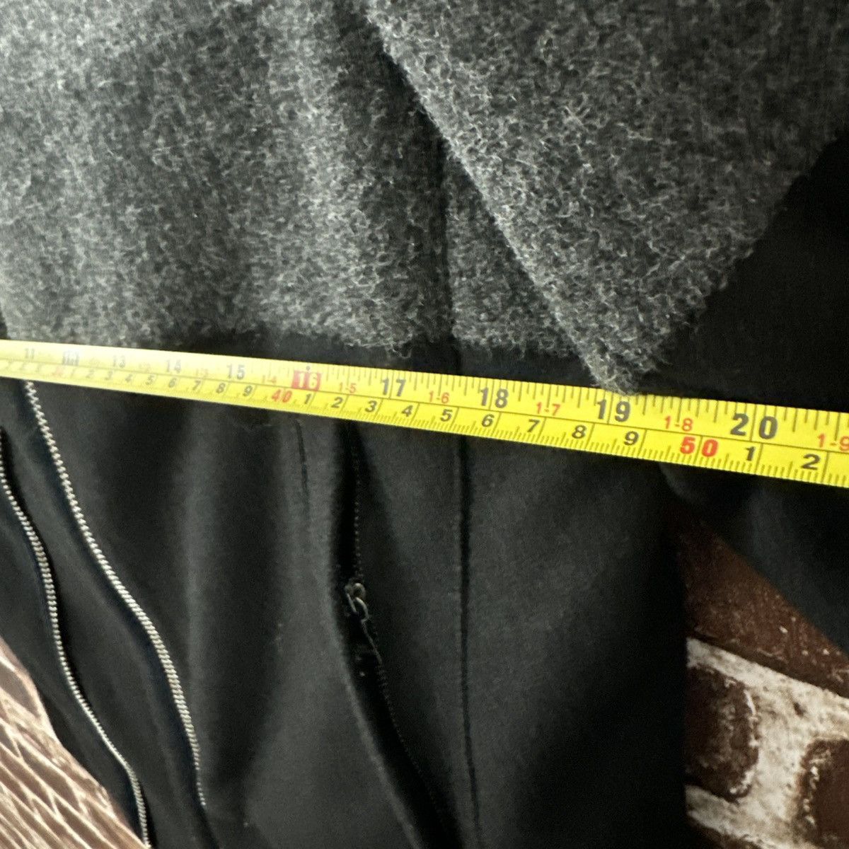 Neil Barrett Slim Fit Neil Barrett Pure Wool Black Gray Bomber Jacket Size US M / EU 48-50 / 2 - 15 Thumbnail