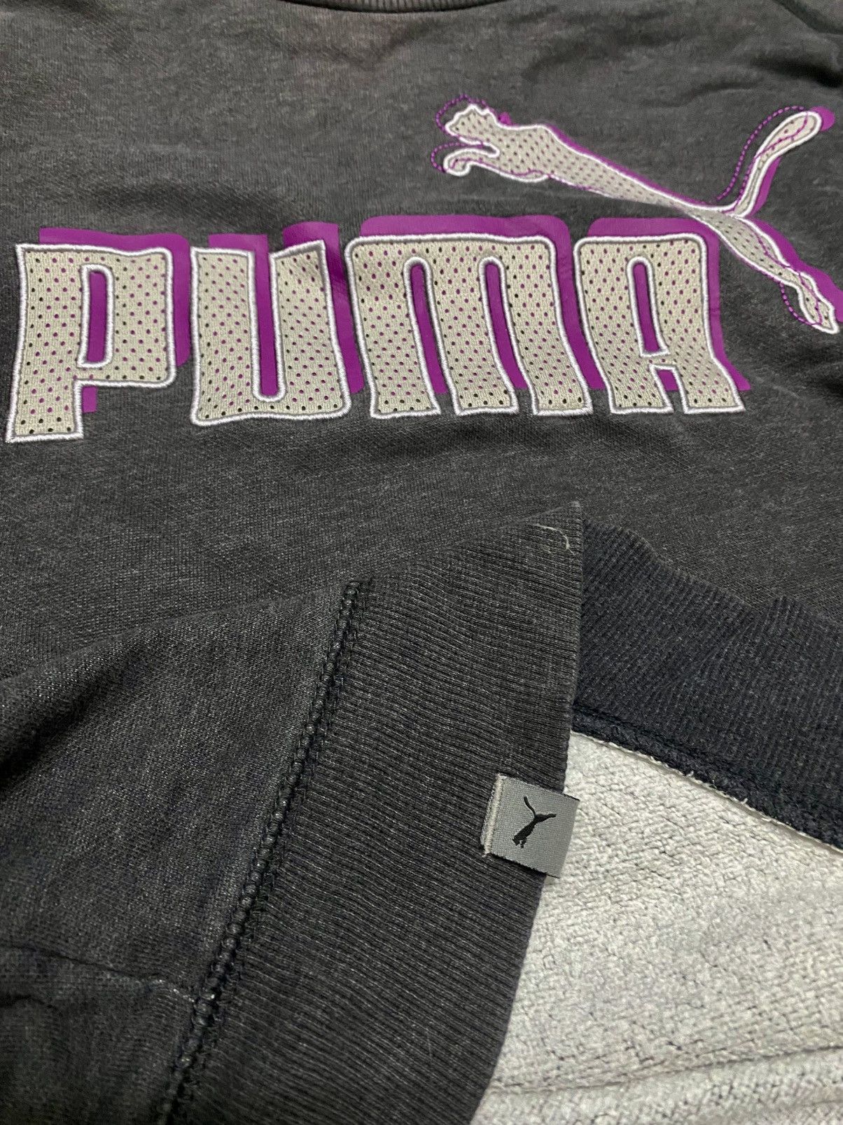 Puma × Vintage RARE Y2K PUMA SWEATSHIRT Size US M / EU 48-50 / 2 - 4 Thumbnail